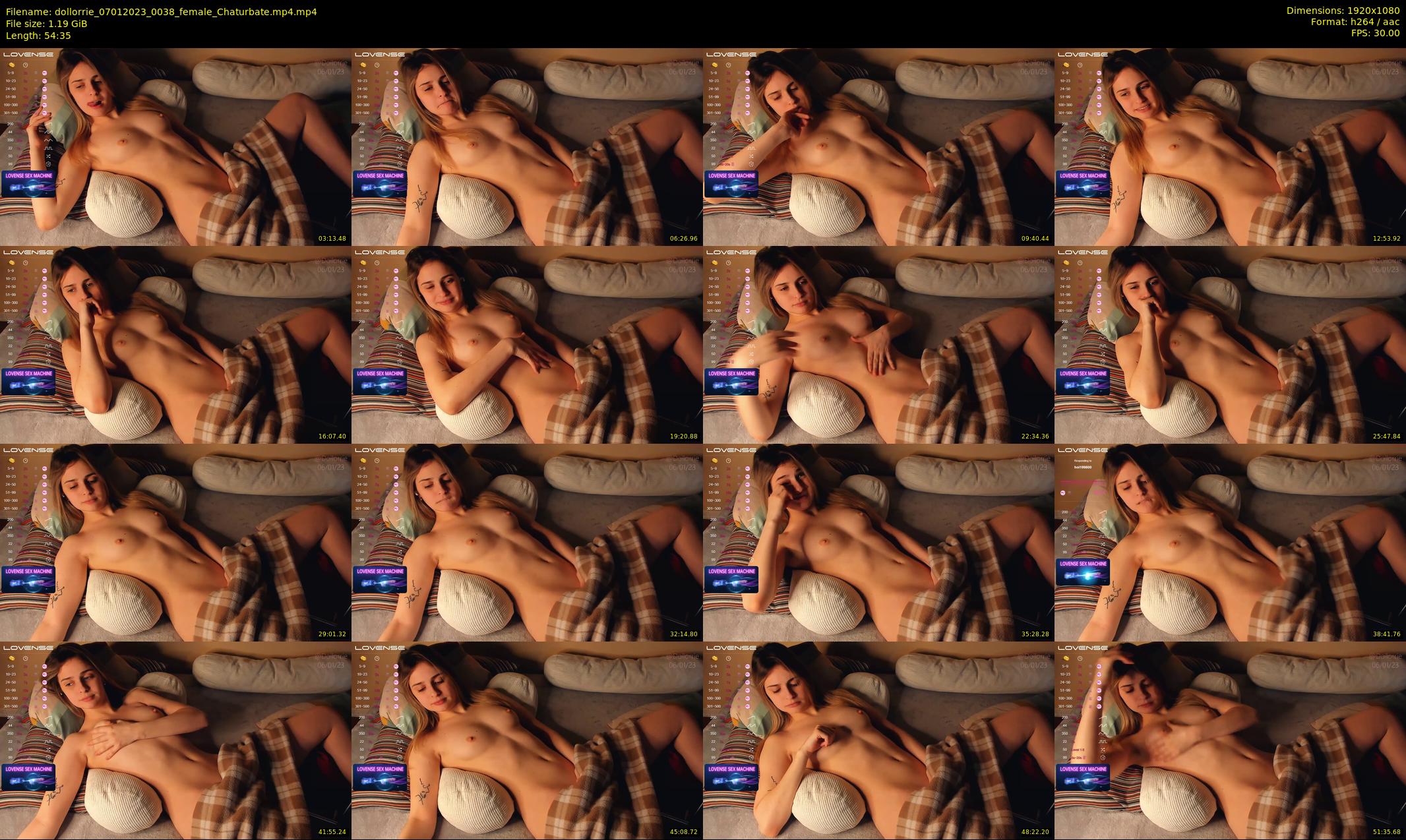 dollorrie — 55 minute Chaturbate couple cam show recording, 1080p, Jan 7, 2023