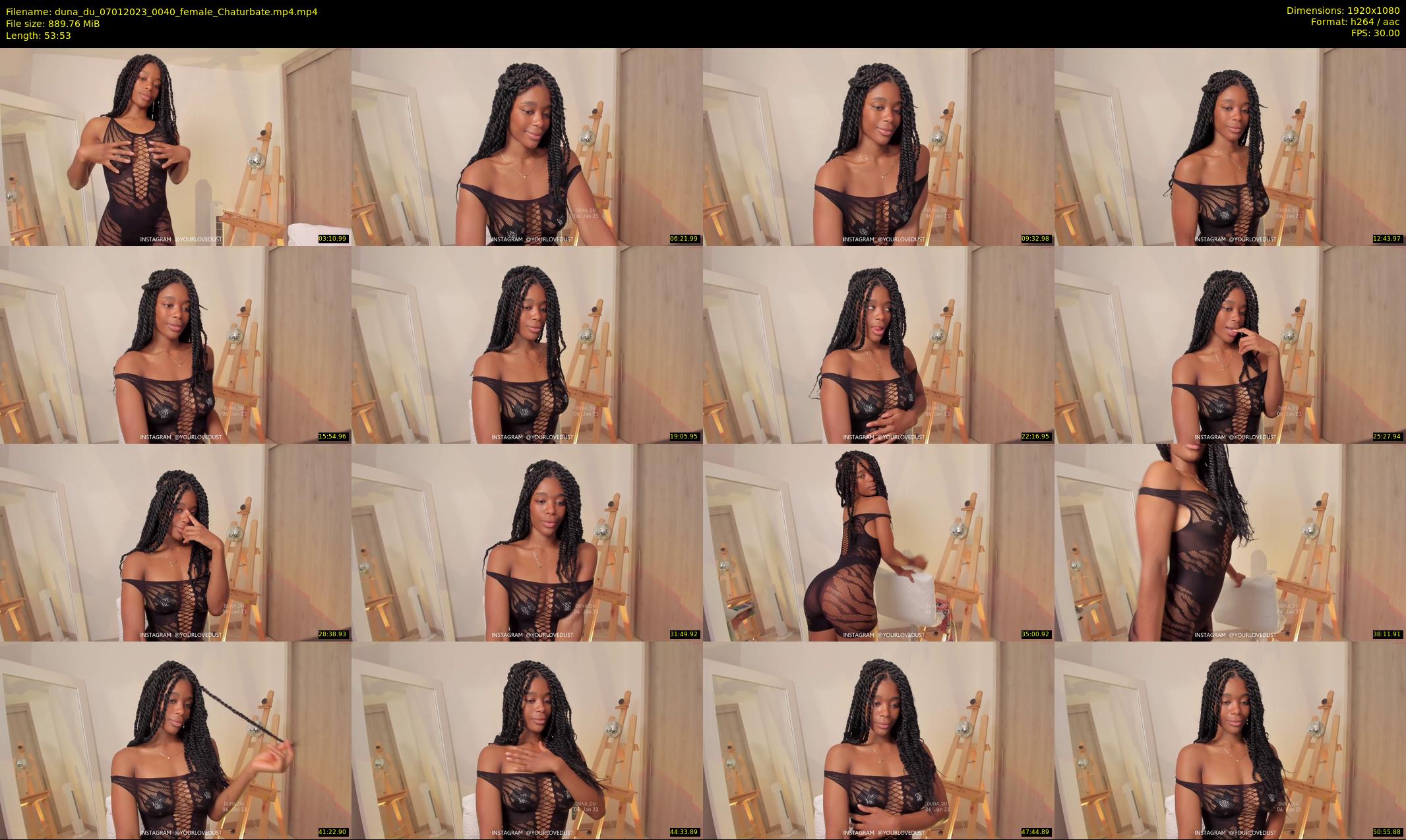 duna_du — 54 minute Chaturbate female cam show recording, 1080p, Jan 7, 2023
