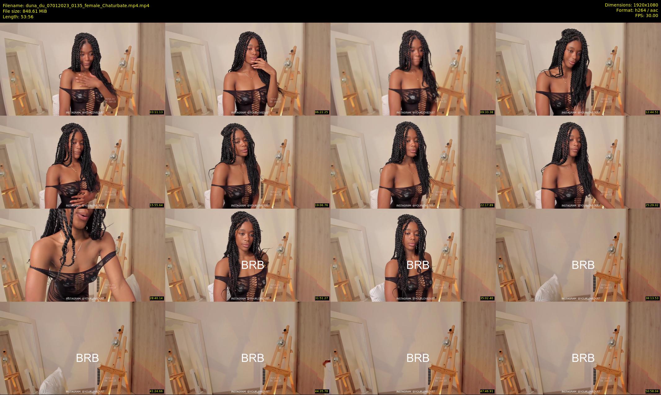 duna_du — 54 minute Chaturbate female cam show recording, 1080p, Jan 7, 2023