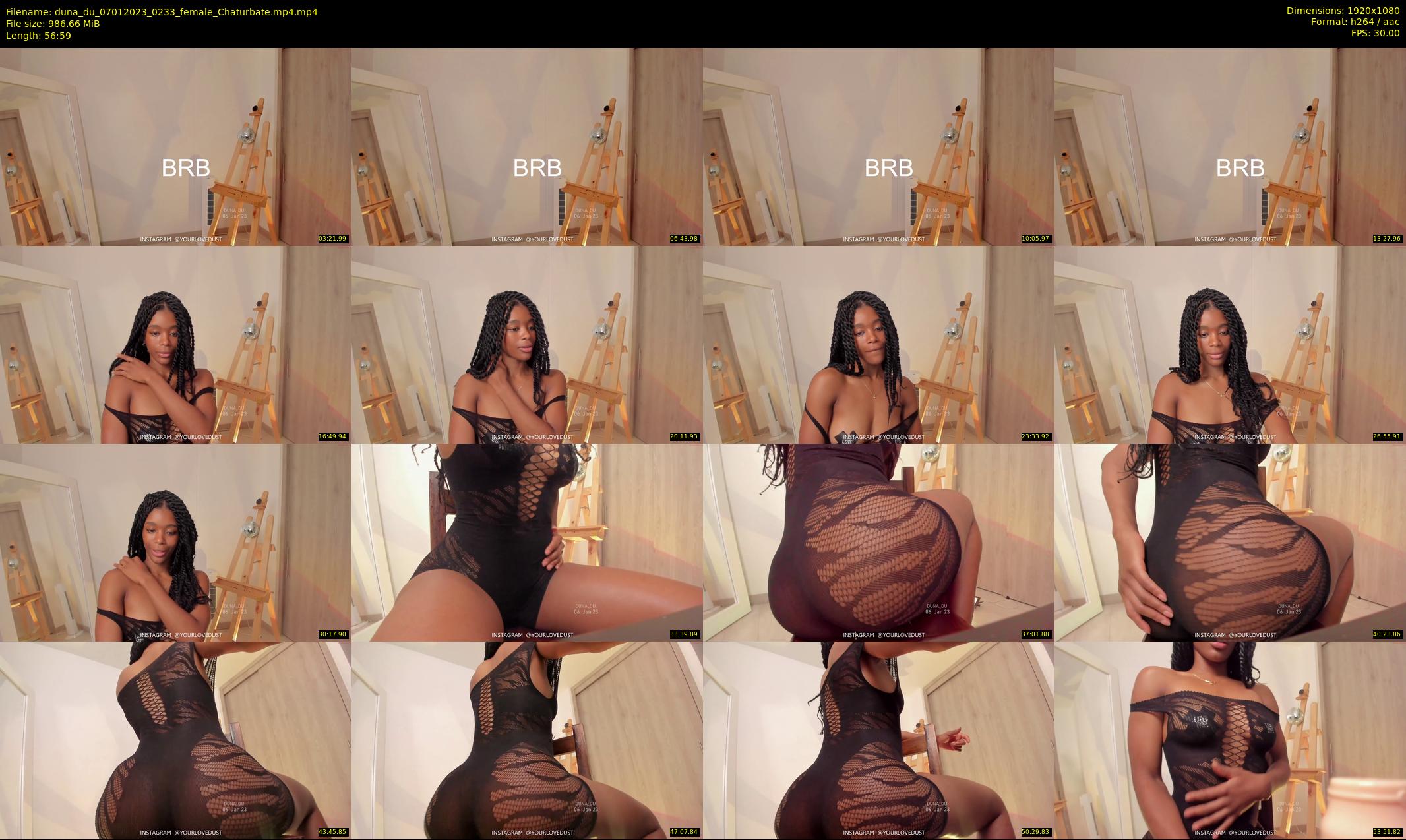 duna_du — 57 minute Chaturbate female cam show recording, 1080p, Jan 7, 2023