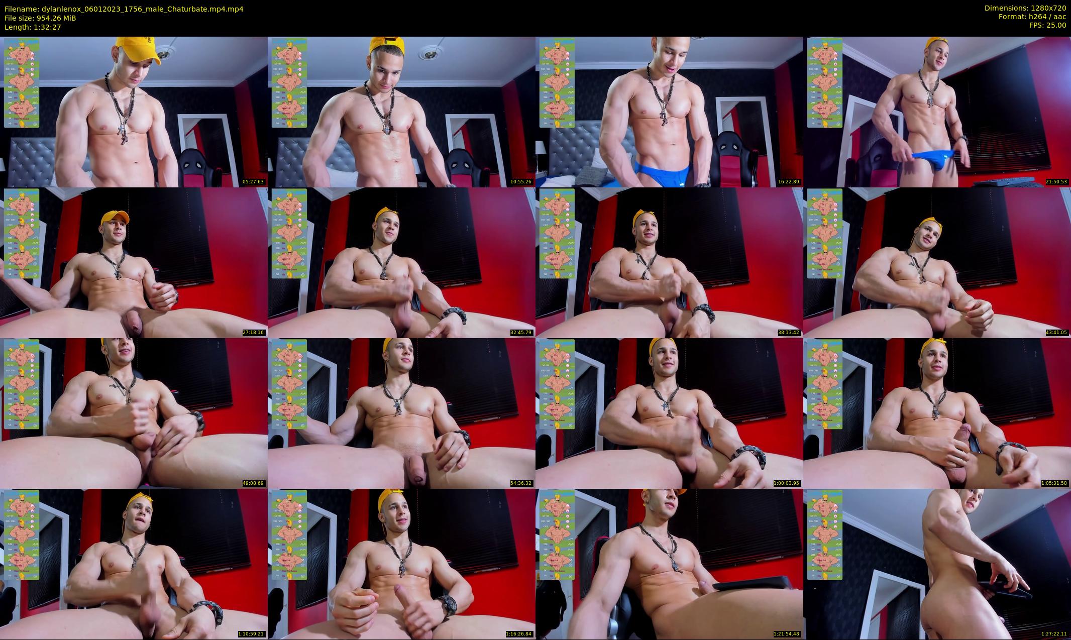 dylanlenox — 93 minute Chaturbate male cam show recording, 720p, Jan 6, 2023
