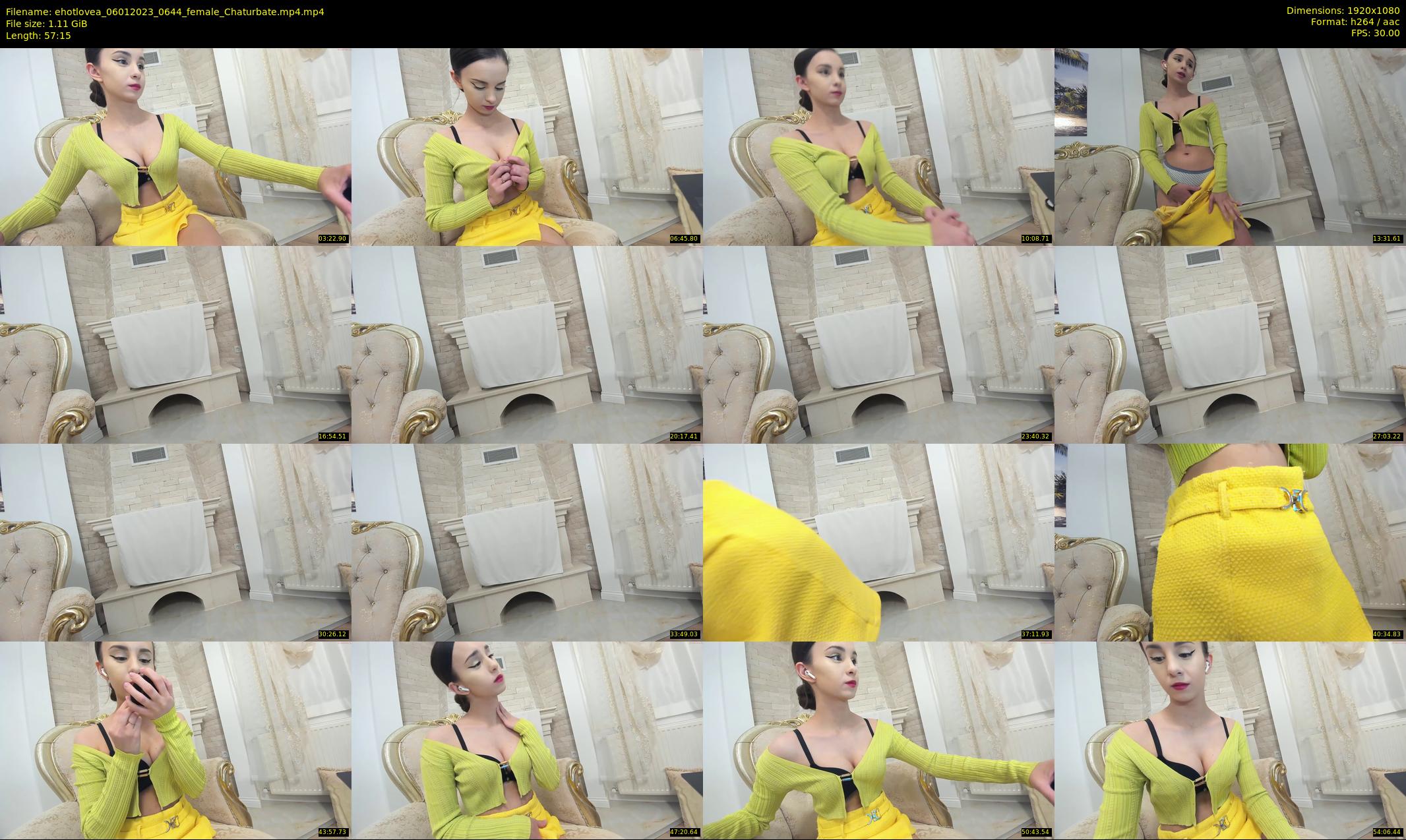 ehotlovea — 58 minute Chaturbate female cam show recording, 1080p, Jan 6, 2023