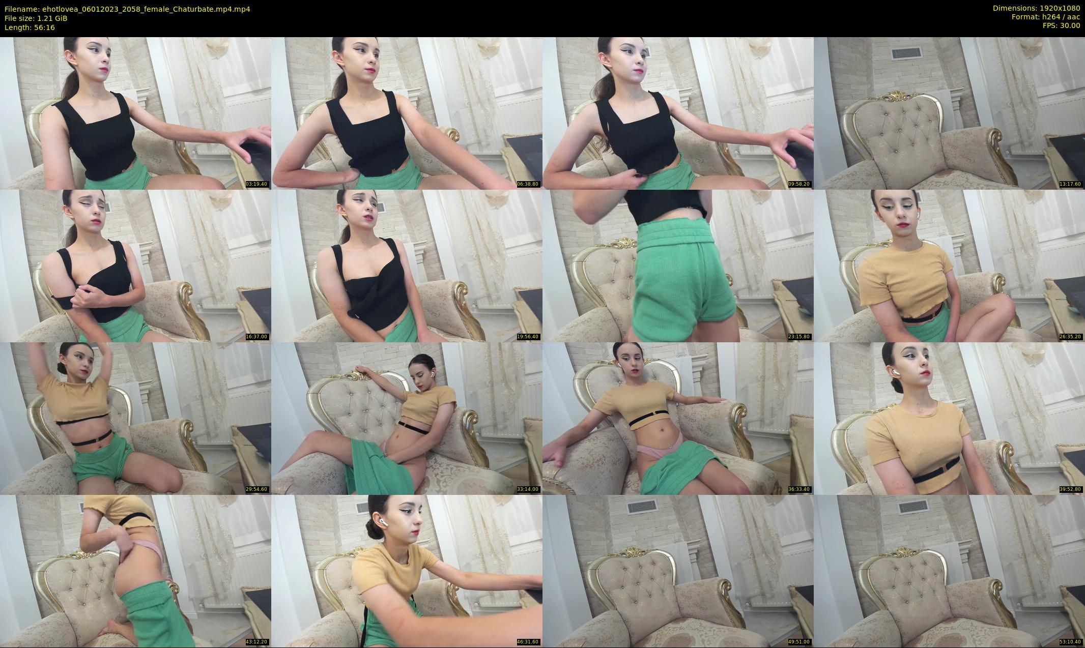 ehotlovea — 57 minute Chaturbate female cam show recording, 1080p, Jan 6, 2023