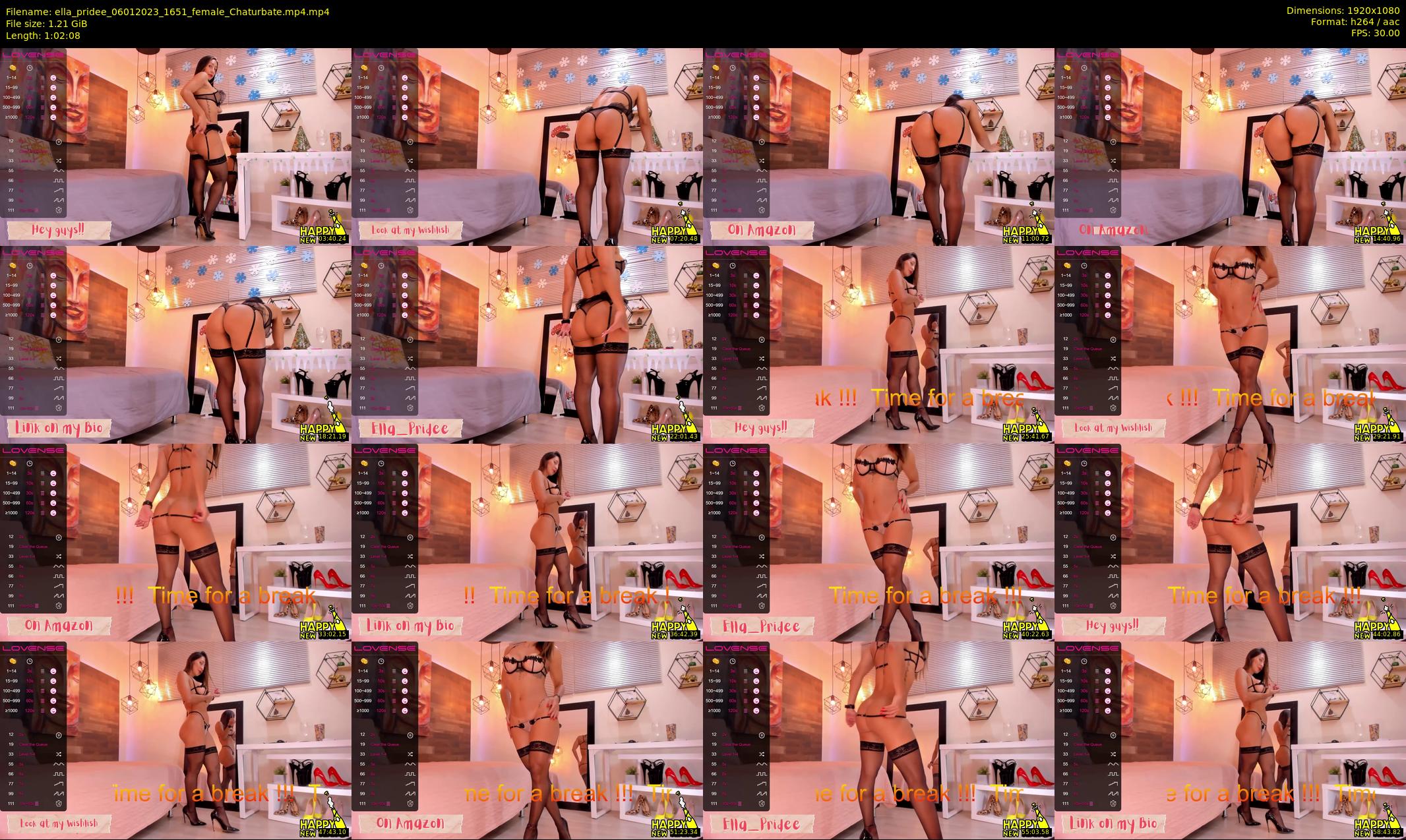 ella_pridee — 63 minute Chaturbate female cam show recording, 1080p, Jan 6, 2023