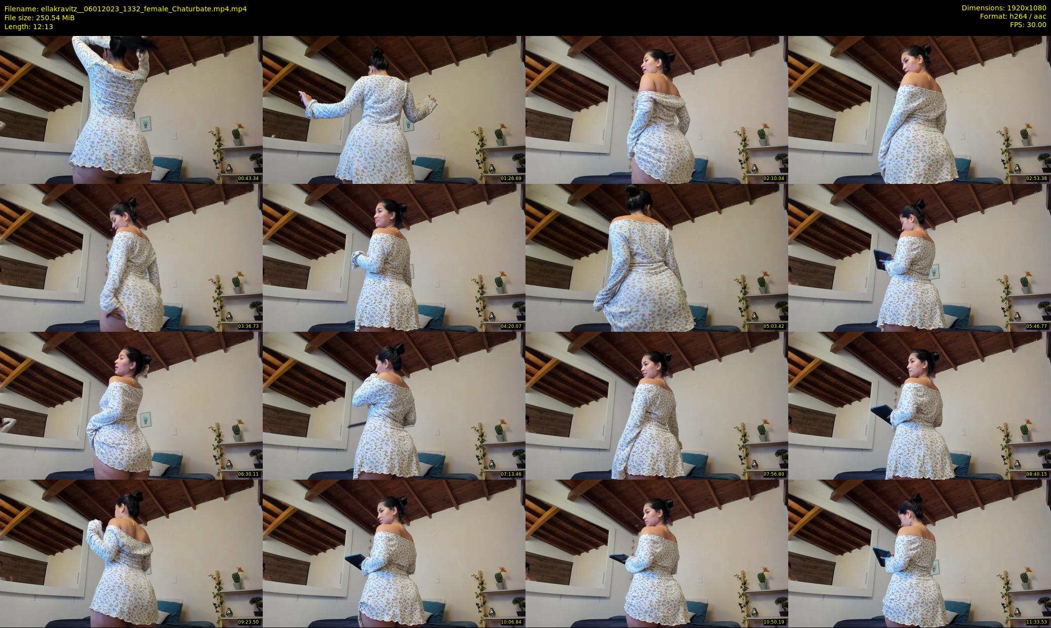 ellakravitz_ — 13 minute Chaturbate female cam show recording, 1080p, Jan 6, 2023