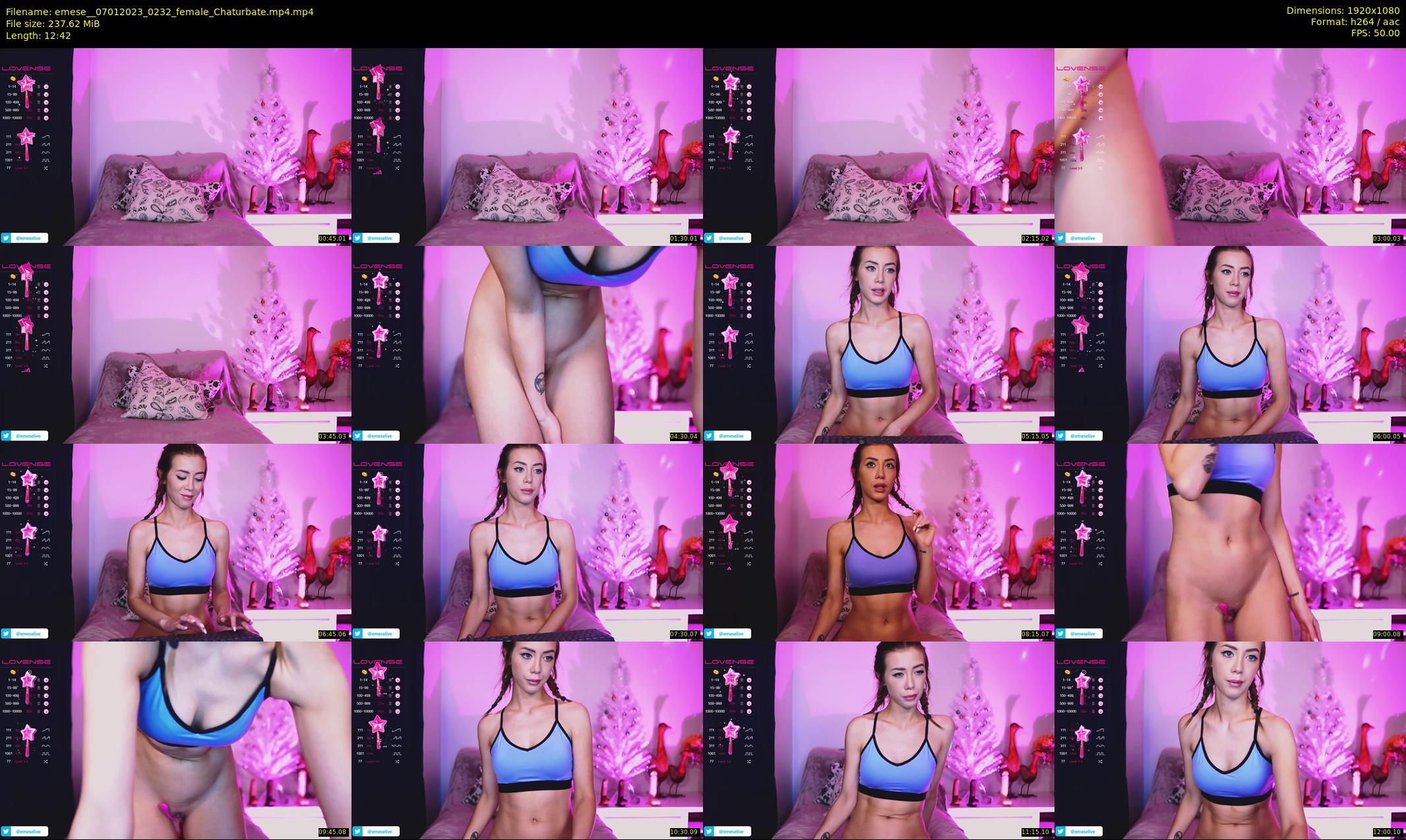 emese_ — 13 minute Chaturbate female cam show recording, 1080p, Jan 7, 2023