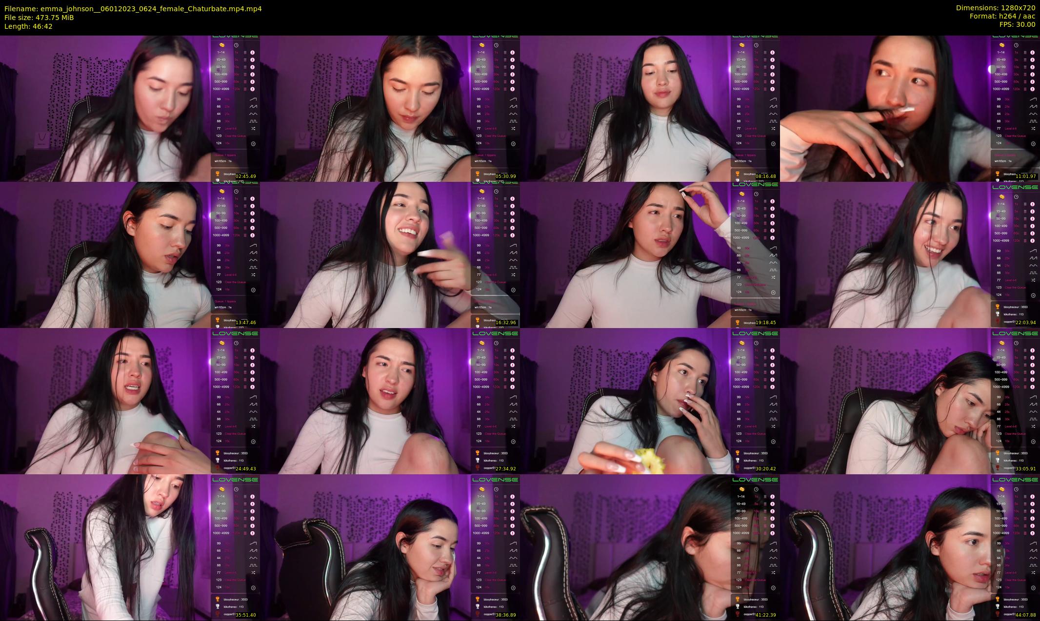 emma_johnson_ — 47 minute Chaturbate female cam show recording, 720p, Jan 6, 2023