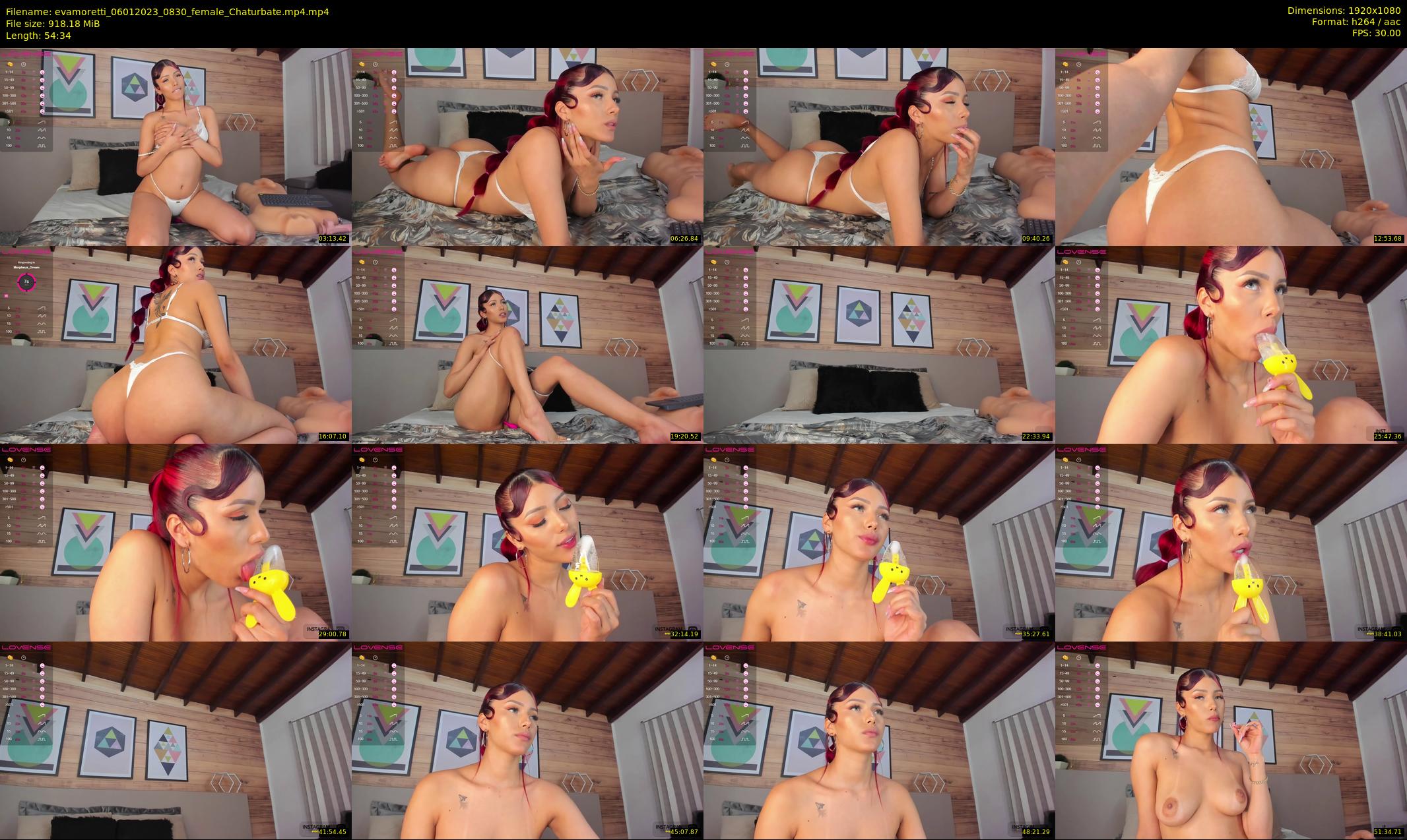 evamoretti — 55 minute Chaturbate female cam show recording, 1080p, Jan 6, 2023