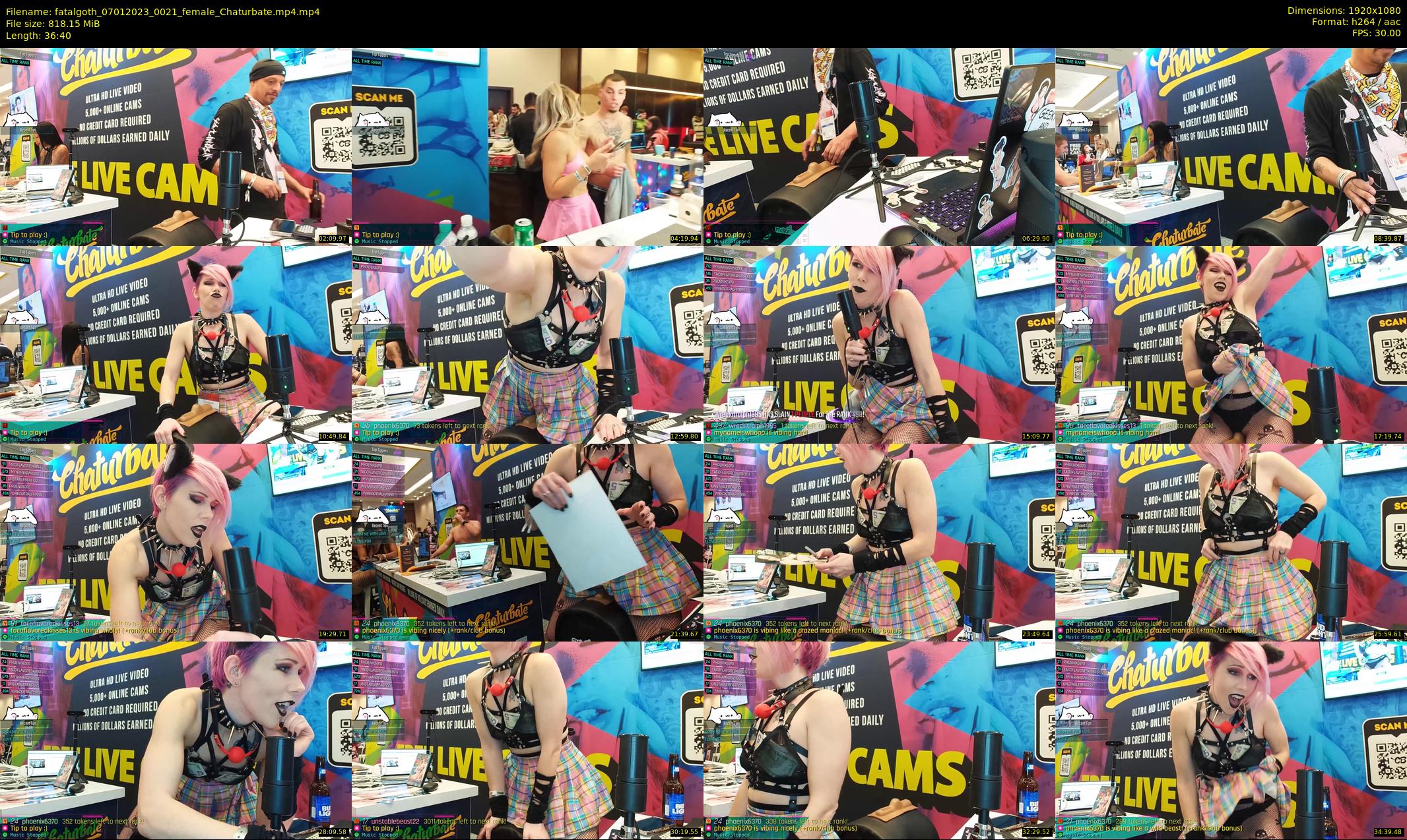 fatalgoth — 37 minute Chaturbate couple cam show recording, 1080p, Jan 7, 2023
