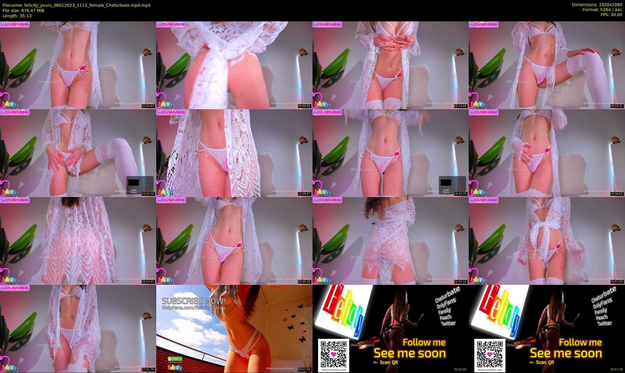 felicity_yours — 36 minute Chaturbate female cam show recording, 1080p, Jan 6, 2023