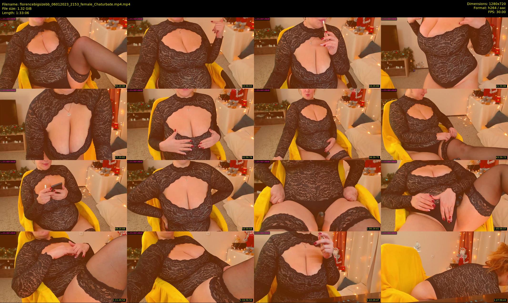 florencebigsizebb — 94 minute Chaturbate female cam show recording, 720p, Jan 6, 2023