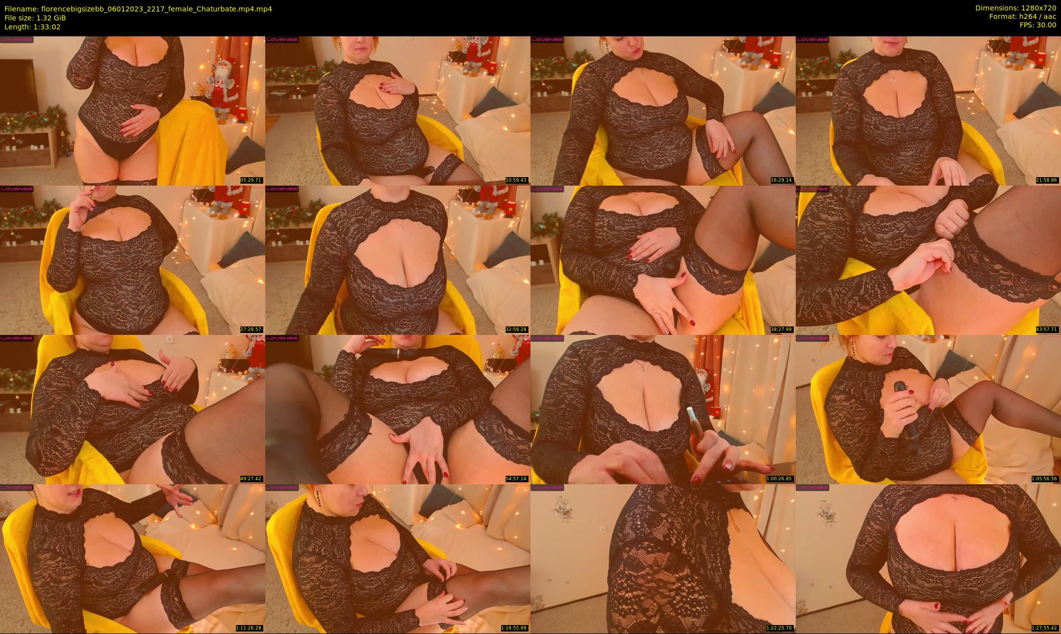 florencebigsizebb — 94 minute Chaturbate female cam show recording, 720p, Jan 6, 2023