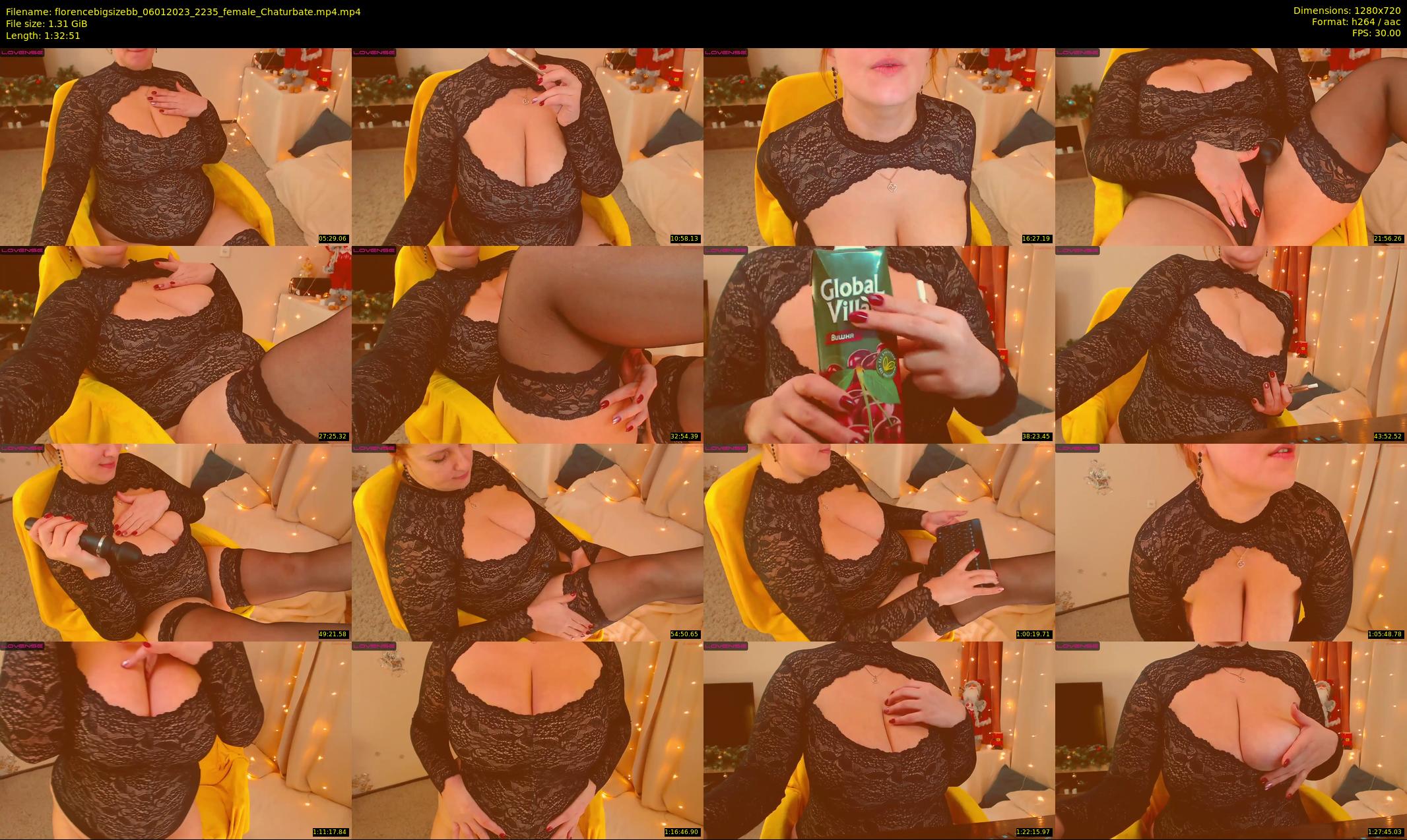 florencebigsizebb — 93 minute Chaturbate female cam show recording, 720p, Jan 6, 2023