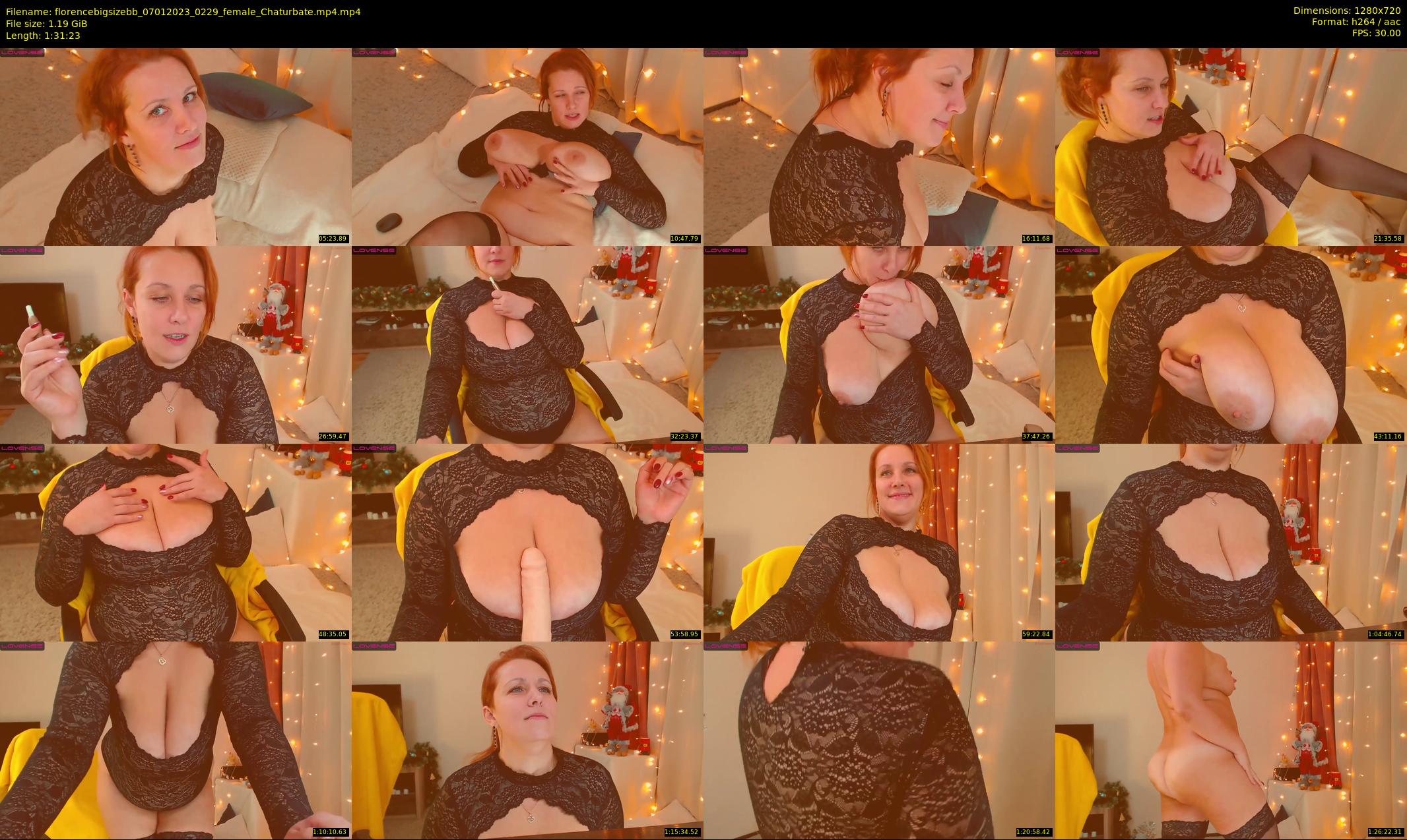 florencebigsizebb — 92 minute Chaturbate female cam show recording, 720p, Jan 7, 2023