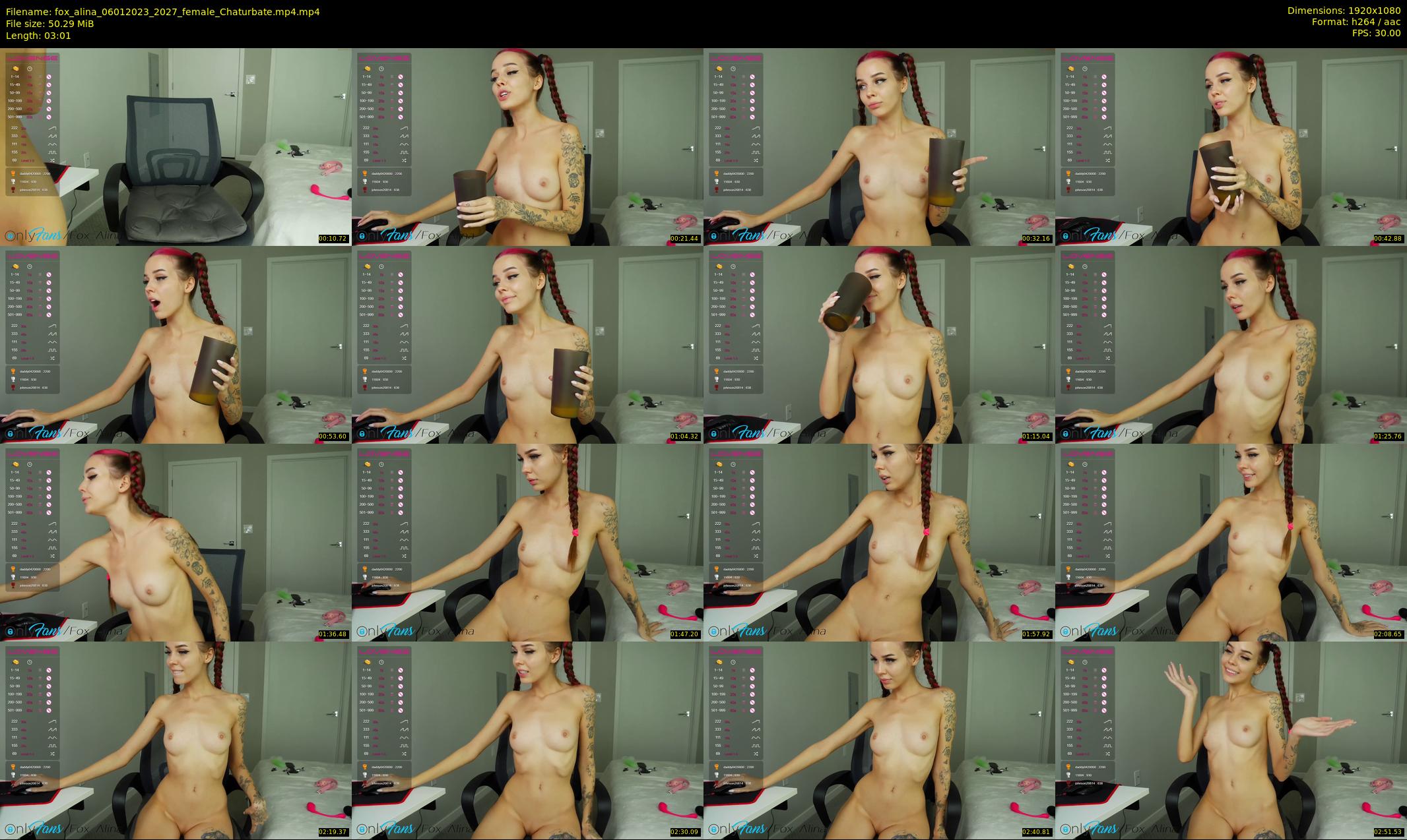 fox_alina — 4 minute Chaturbate female cam show recording, 1080p, Jan 6, 2023
