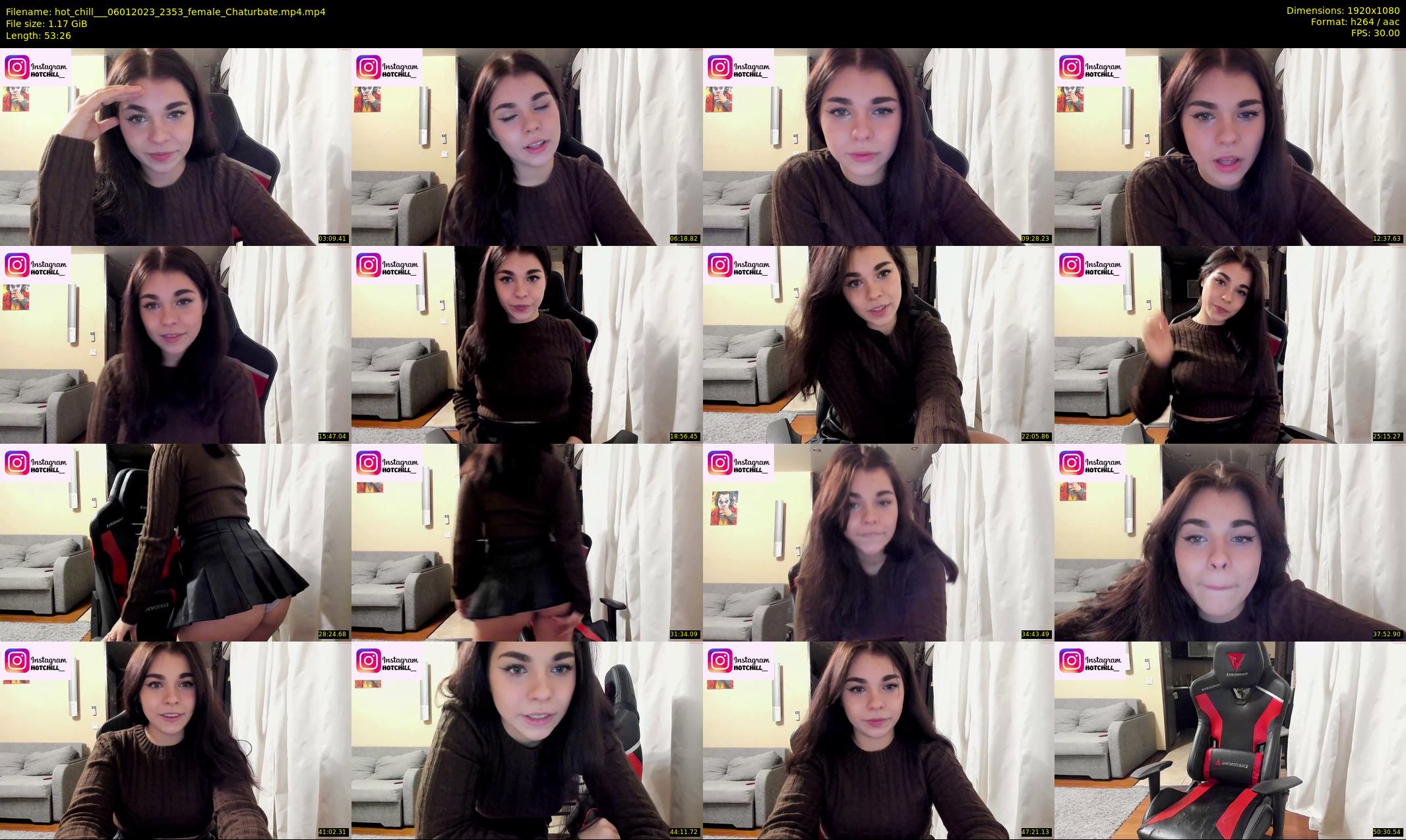 hot_chill__ — 54 minute Chaturbate female cam show recording, 1080p, Jan 6, 2023
