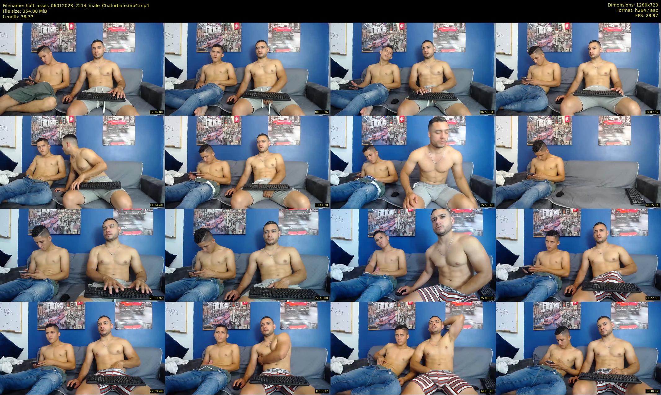 hott_asses — 39 minute Chaturbate male cam show recording, 720p, Jan 6, 2023