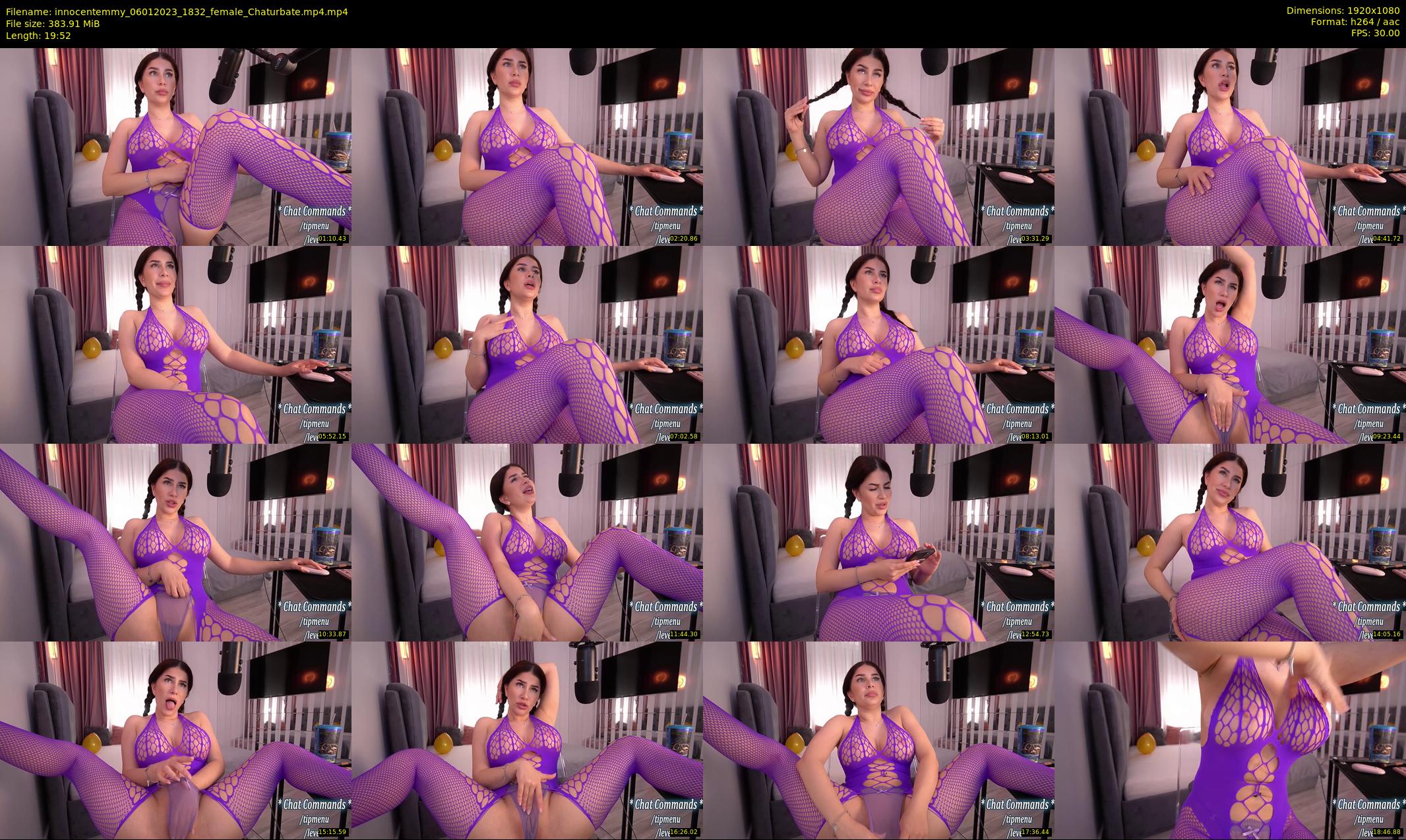 innocentemmy — 20 minute Chaturbate female cam show recording, 1080p, Jan 6, 2023