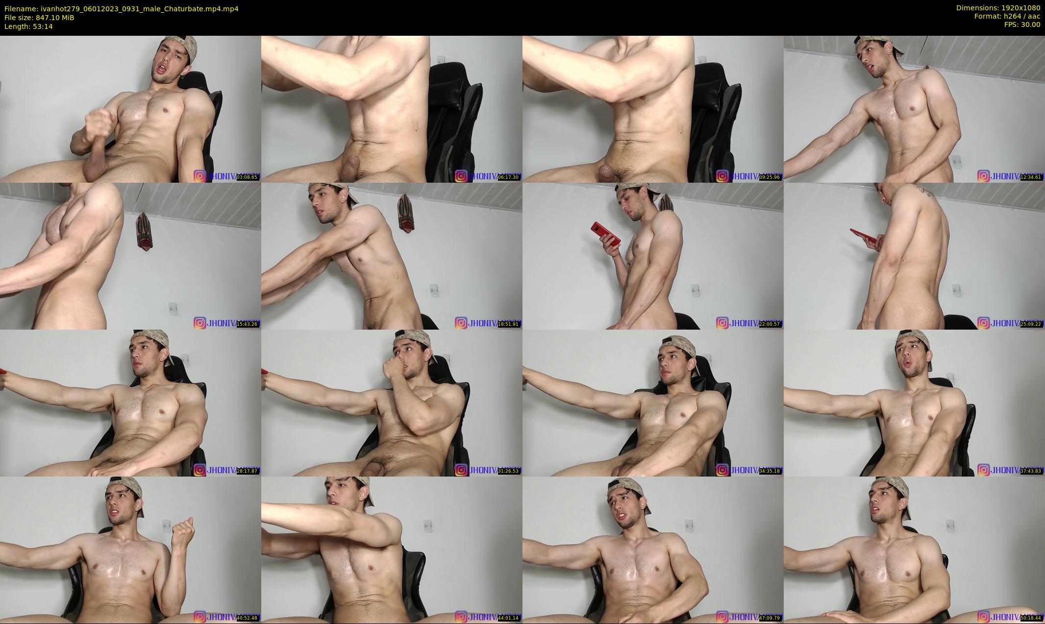 ivanhot279 — 54 minute Chaturbate male cam show recording, 1080p, Jan 6, 2023
