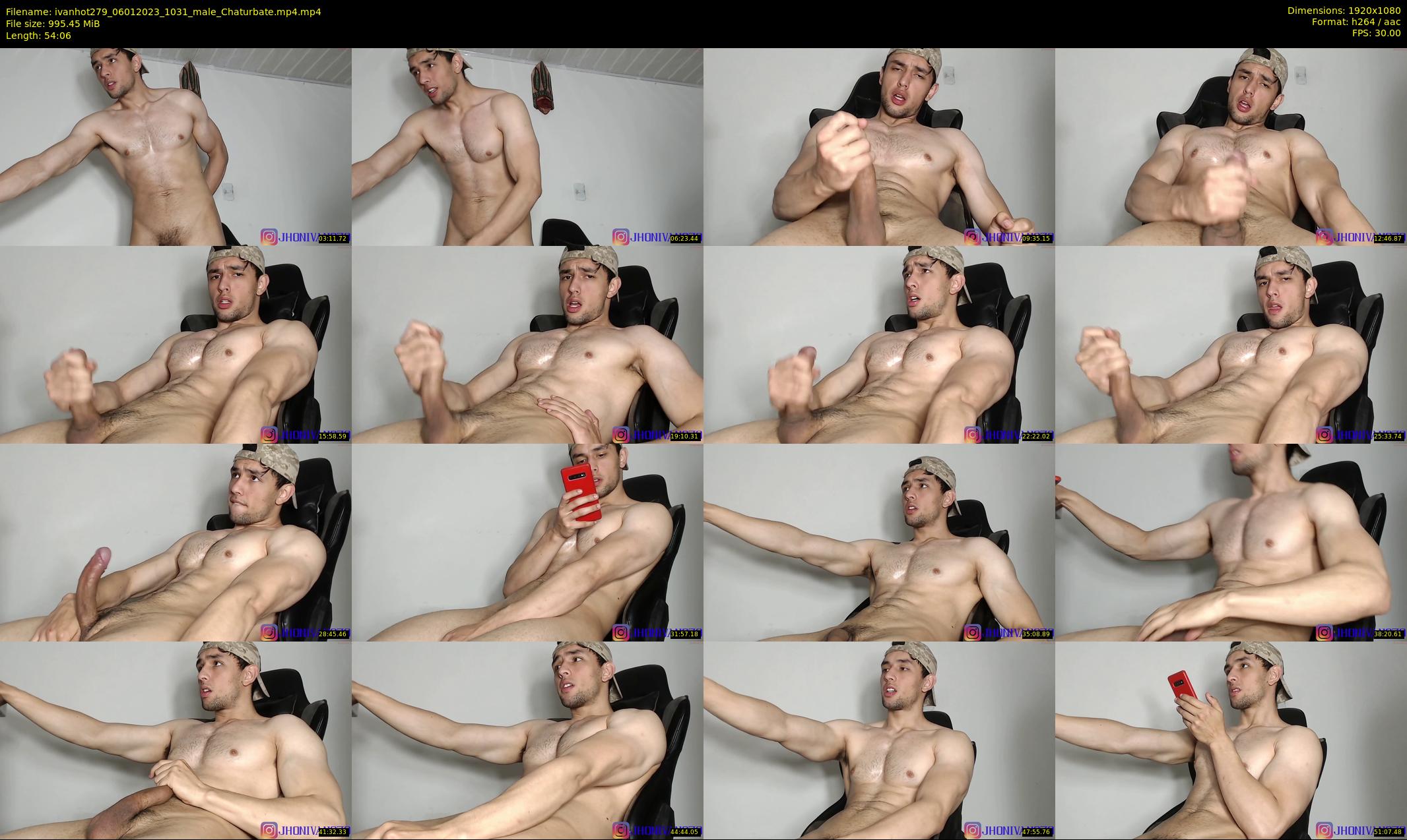 ivanhot279 — 55 minute Chaturbate male cam show recording, 1080p, Jan 6, 2023
