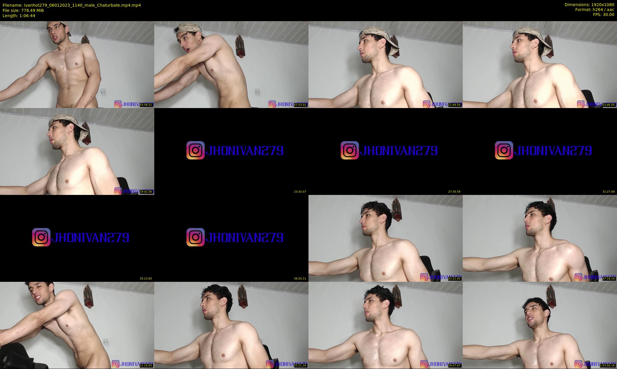 ivanhot279 — 67 minute Chaturbate male cam show recording, 1080p, Jan 6, 2023