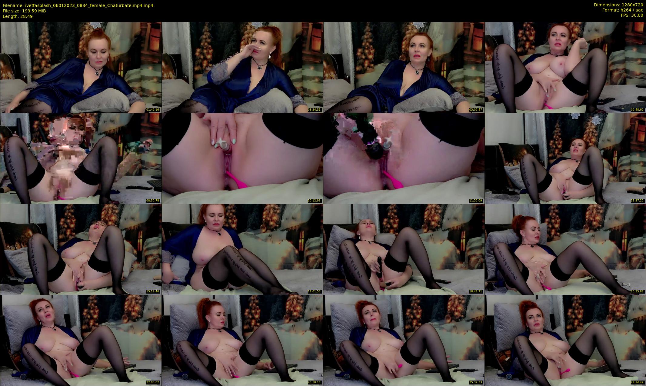 ivettasplash — 29 minute Chaturbate female cam show recording, 720p, Jan 6, 2023