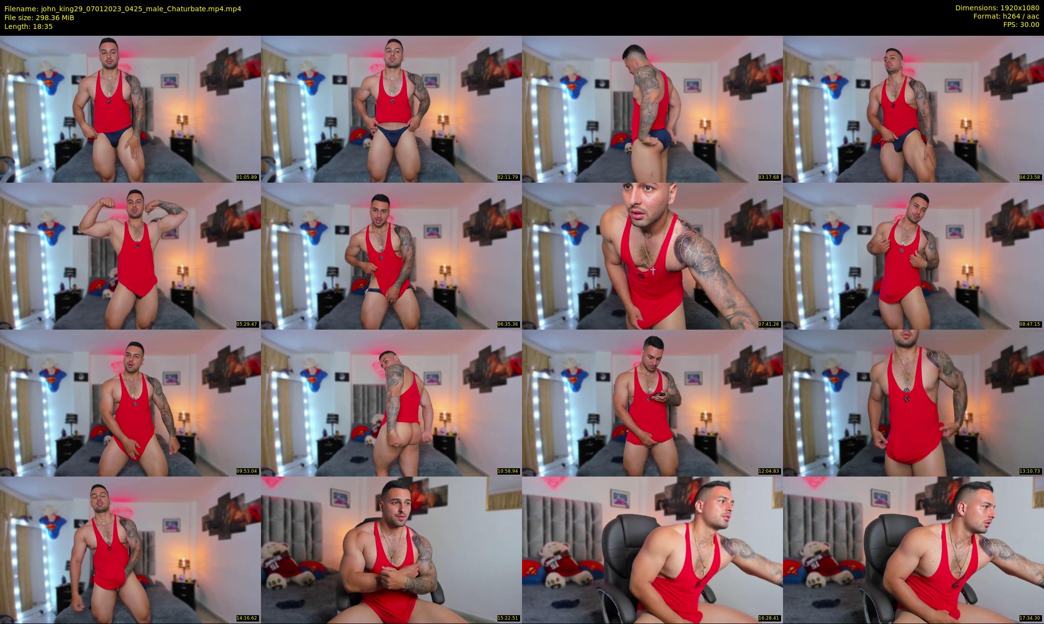john_king29 — 19 minute Chaturbate male cam show recording, 1080p, Jan 7, 2023