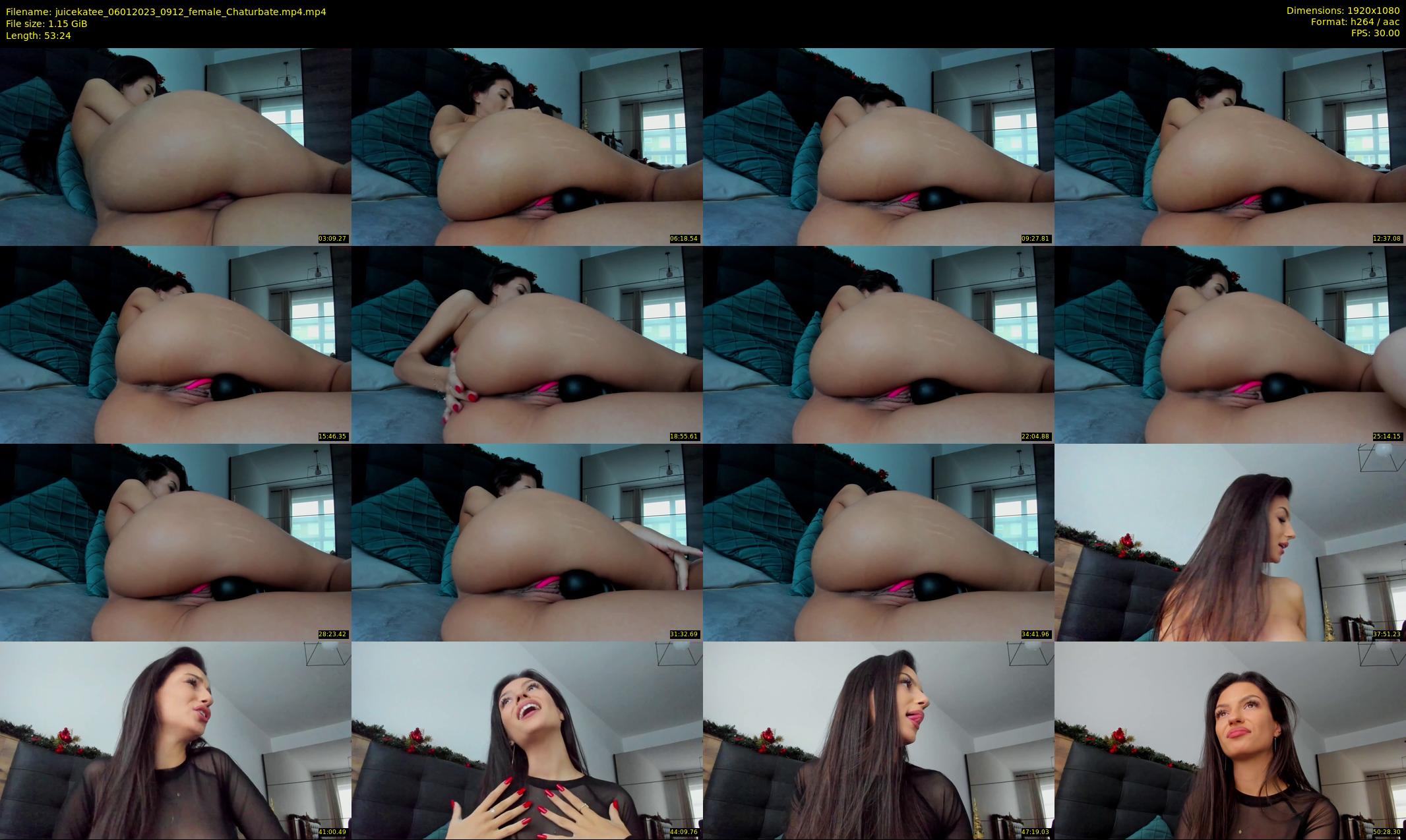 juicekatee — 54 minute Chaturbate female cam show recording, 1080p, Jan 6, 2023