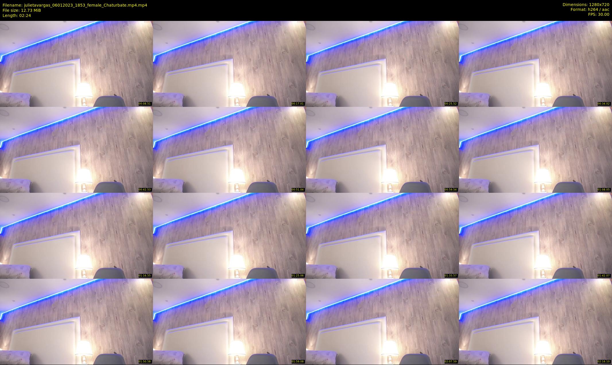 julietavargas — 3 minute Chaturbate female cam show recording, 720p, Jan 6, 2023