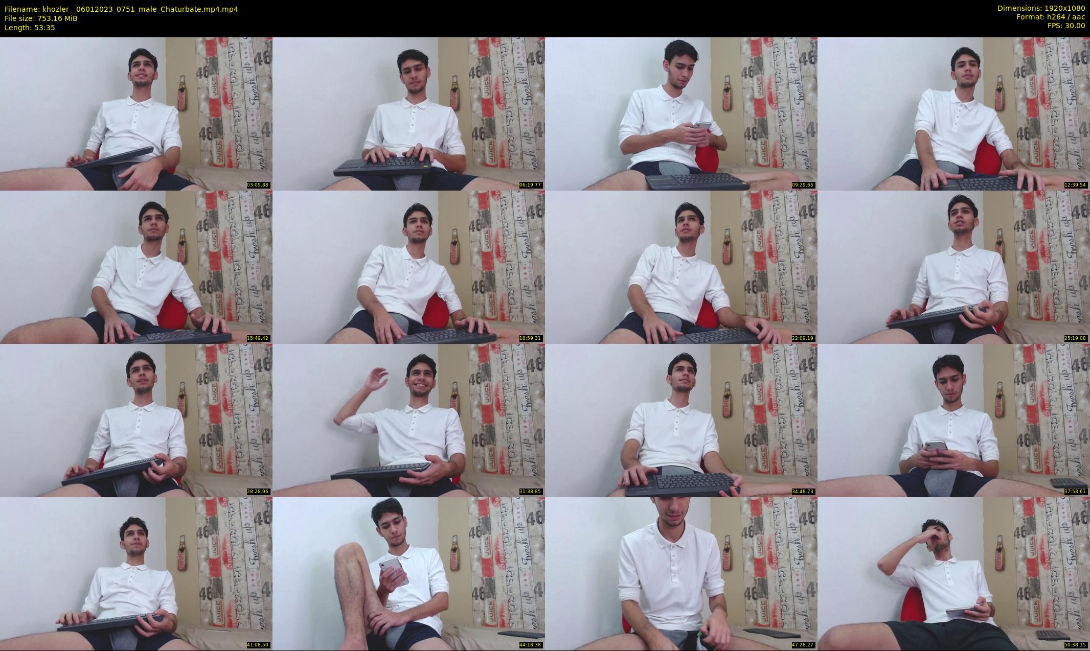 khozler_ — 54 minute Chaturbate male cam show recording, 1080p, Jan 6, 2023