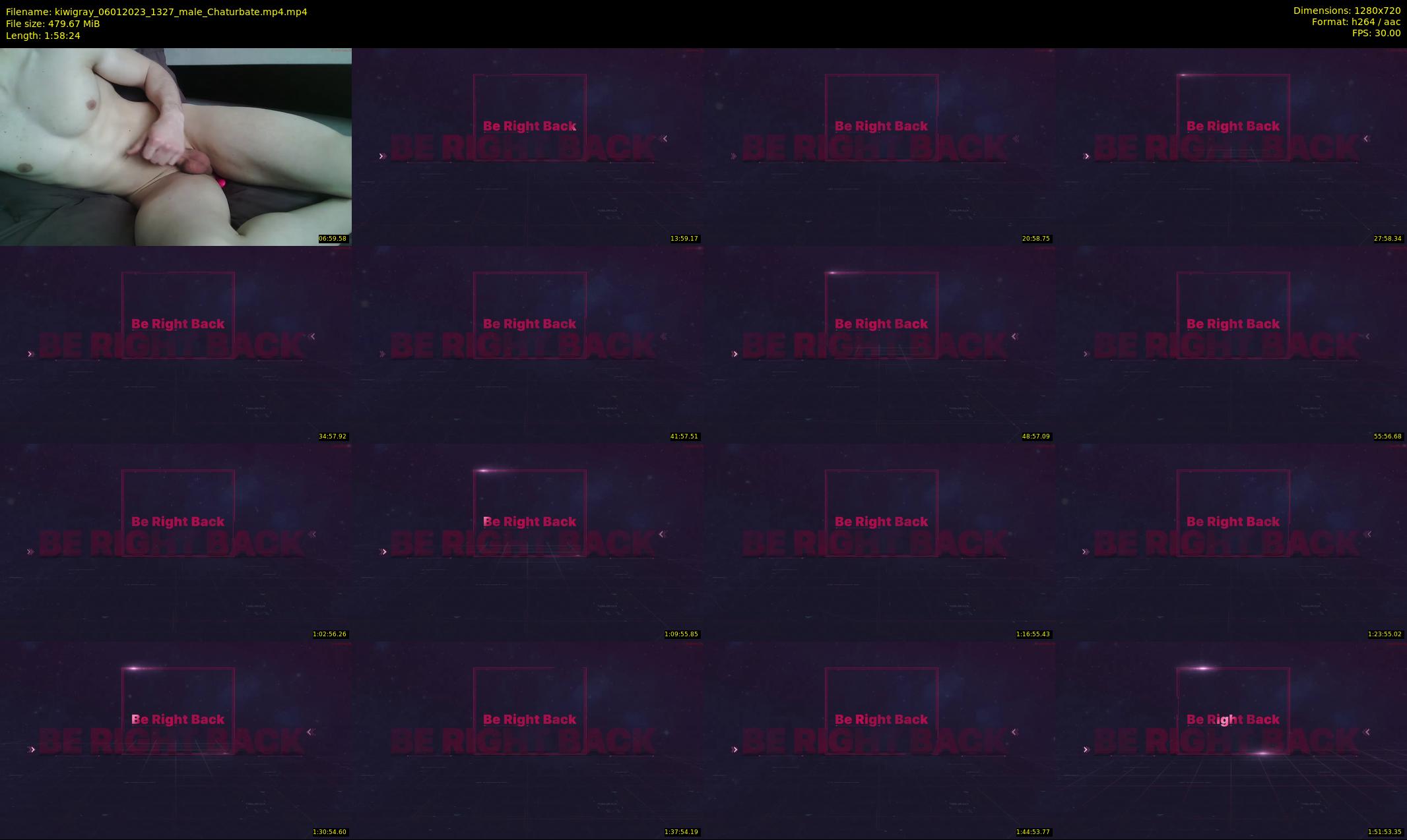 kiwigray — 119 minute Chaturbate male cam show recording, 720p, Jan 6, 2023