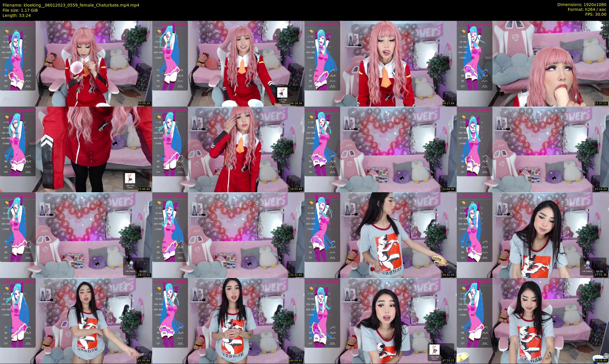 kloeking_ — 54 minute Chaturbate female cam show recording, 1080p, Jan 6, 2023