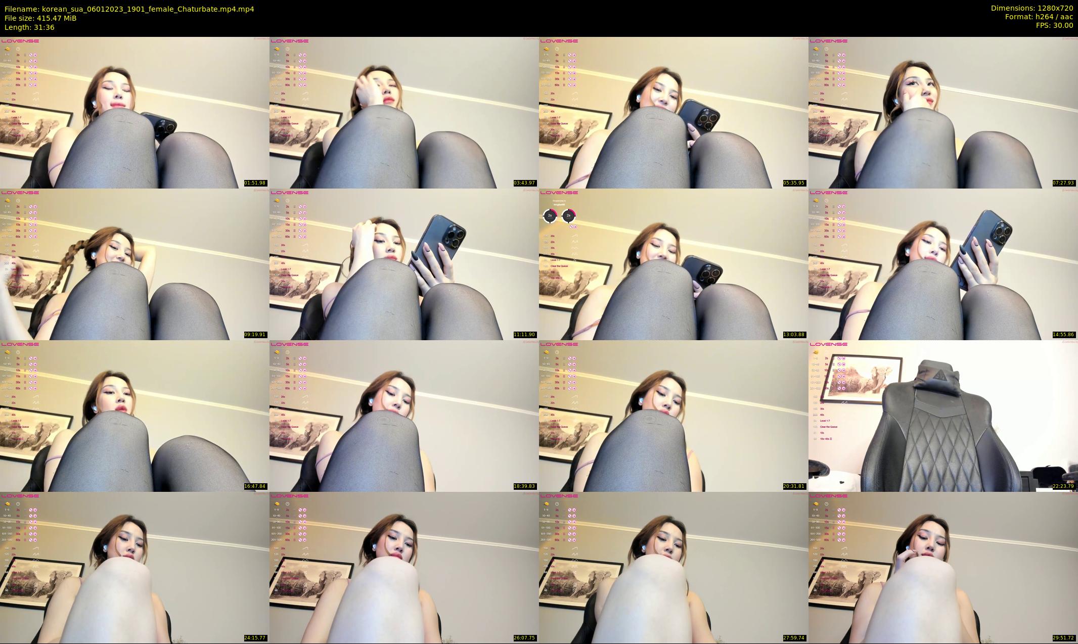 korean_sua — 32 minute Chaturbate female cam show recording, 720p, Jan 6, 2023
