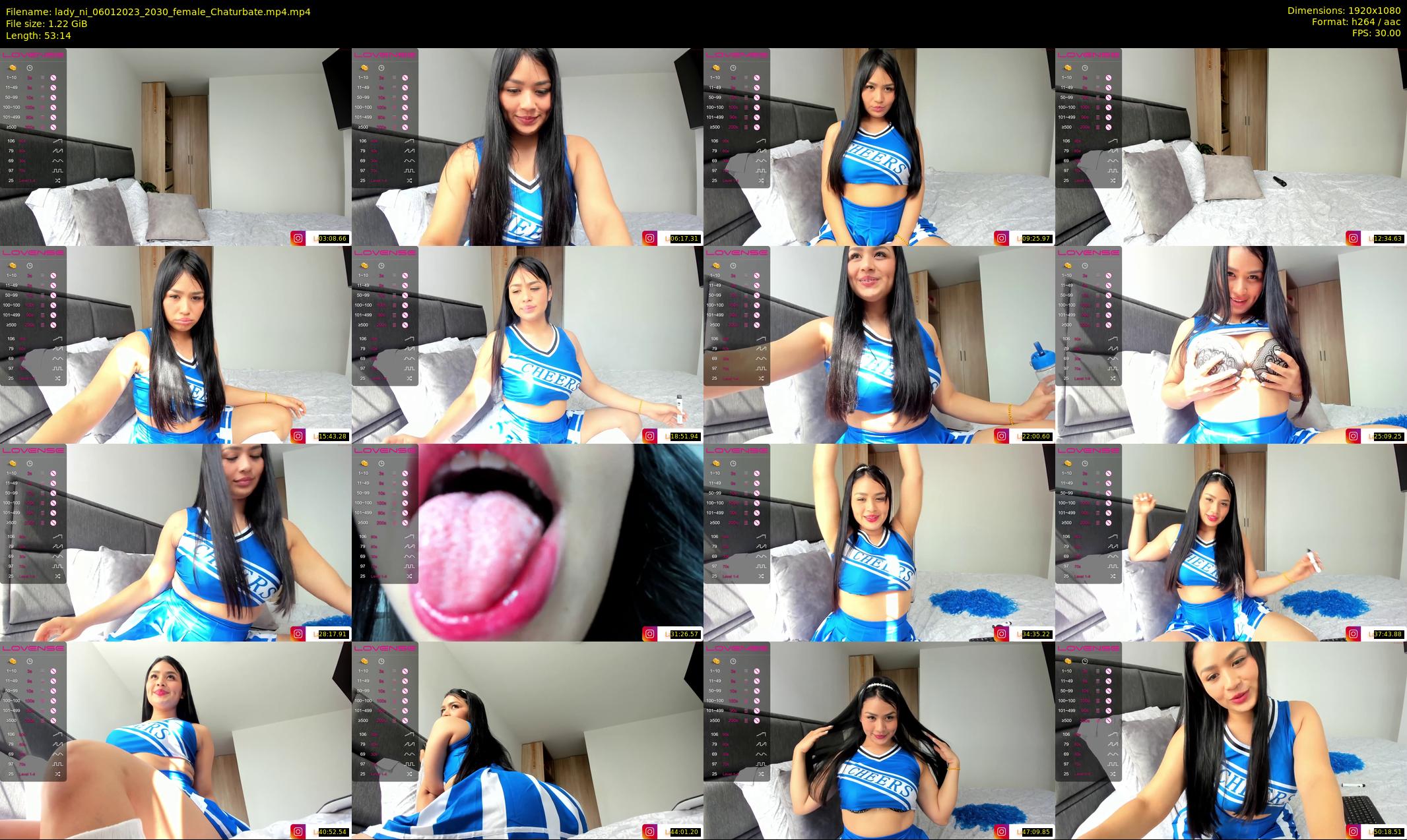 lady_ni — 54 minute Chaturbate female cam show recording, 1080p, Jan 6, 2023