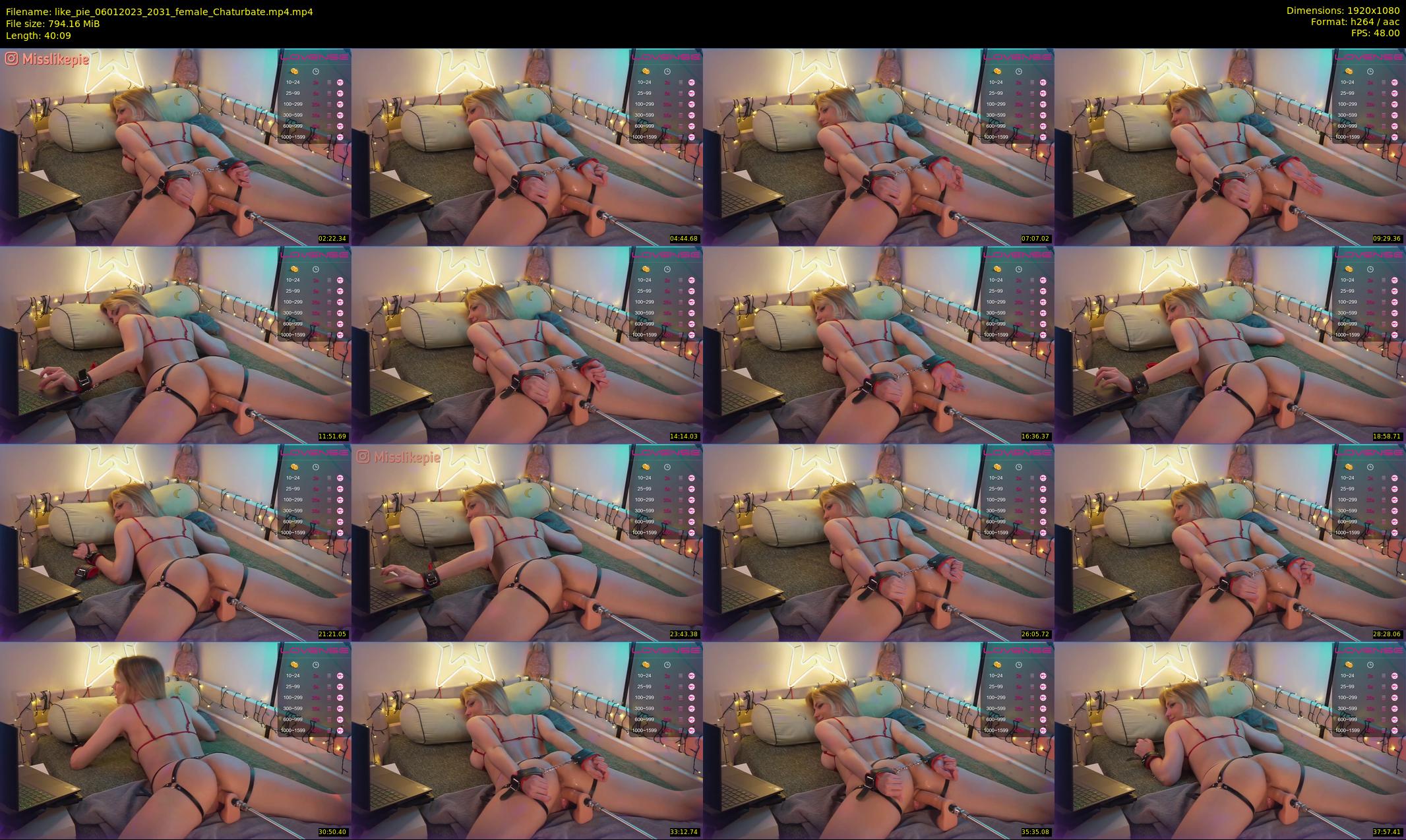 like_pie — 41 minute Chaturbate couple cam show recording, 1080p, Jan 6, 2023