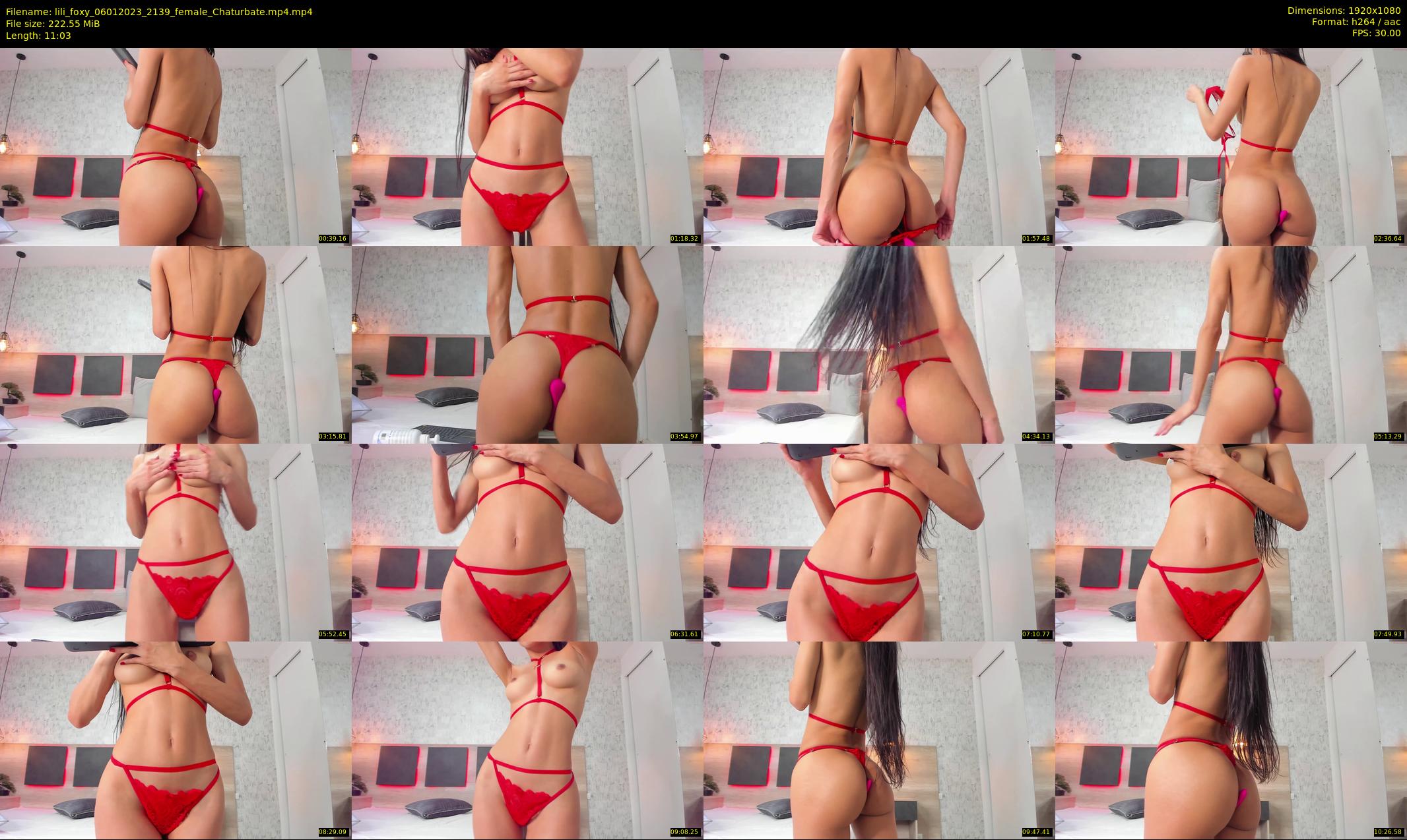 lili_foxy — 12 minute Chaturbate female cam show recording, 1080p, Jan 6, 2023