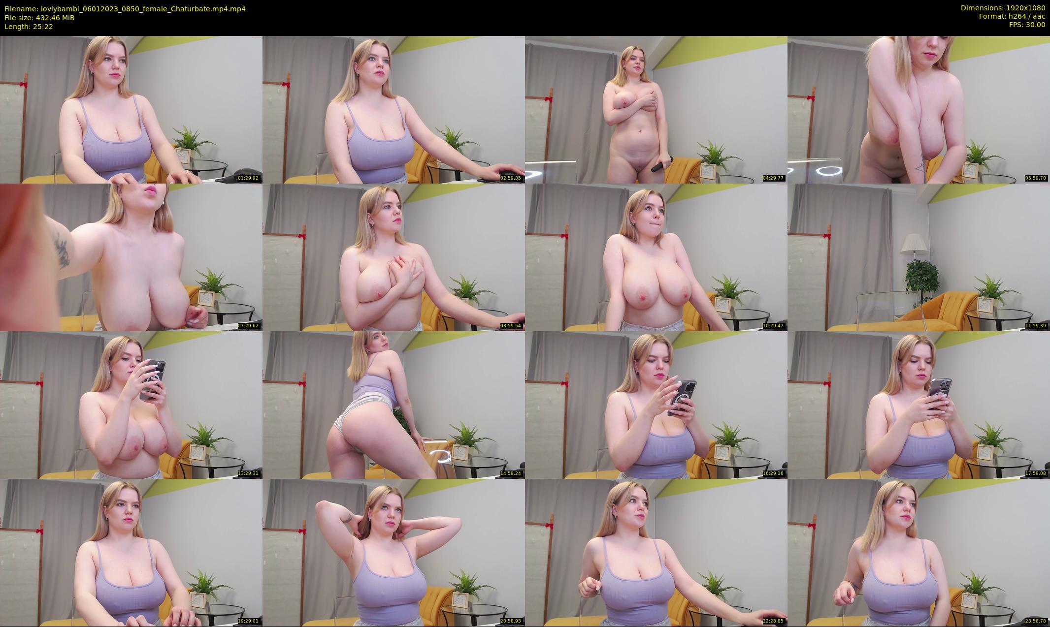 lovlybambi — 26 minute Chaturbate female cam show recording, 1080p, Jan 6, 2023