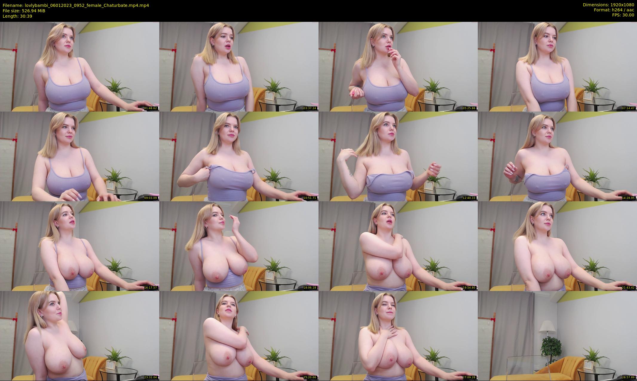 lovlybambi — 31 minute Chaturbate female cam show recording, 1080p, Jan 6, 2023