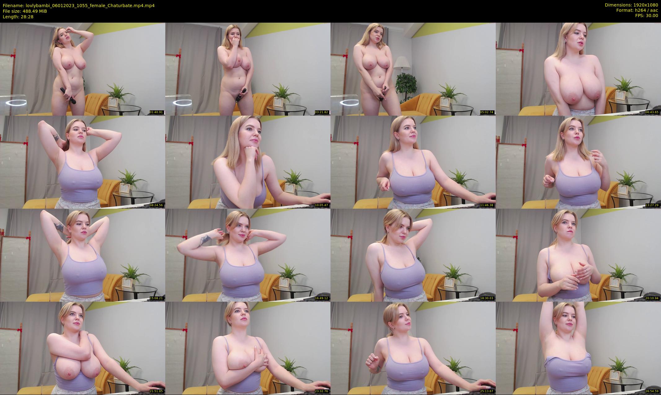 lovlybambi — 29 minute Chaturbate female cam show recording, 1080p, Jan 6, 2023