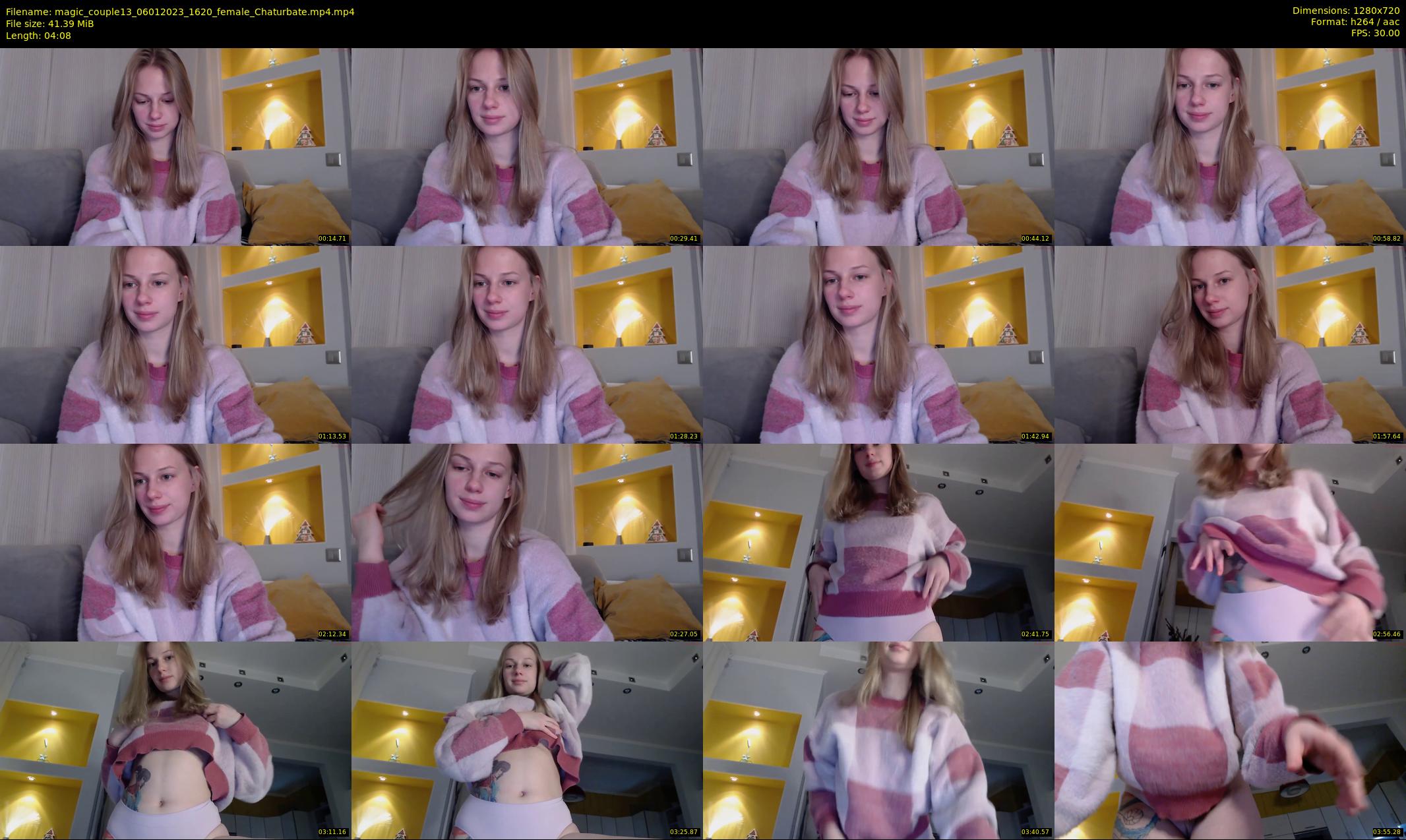 magic_couple13 — 5 minute Chaturbate couple cam show recording, 720p, Jan 6, 2023