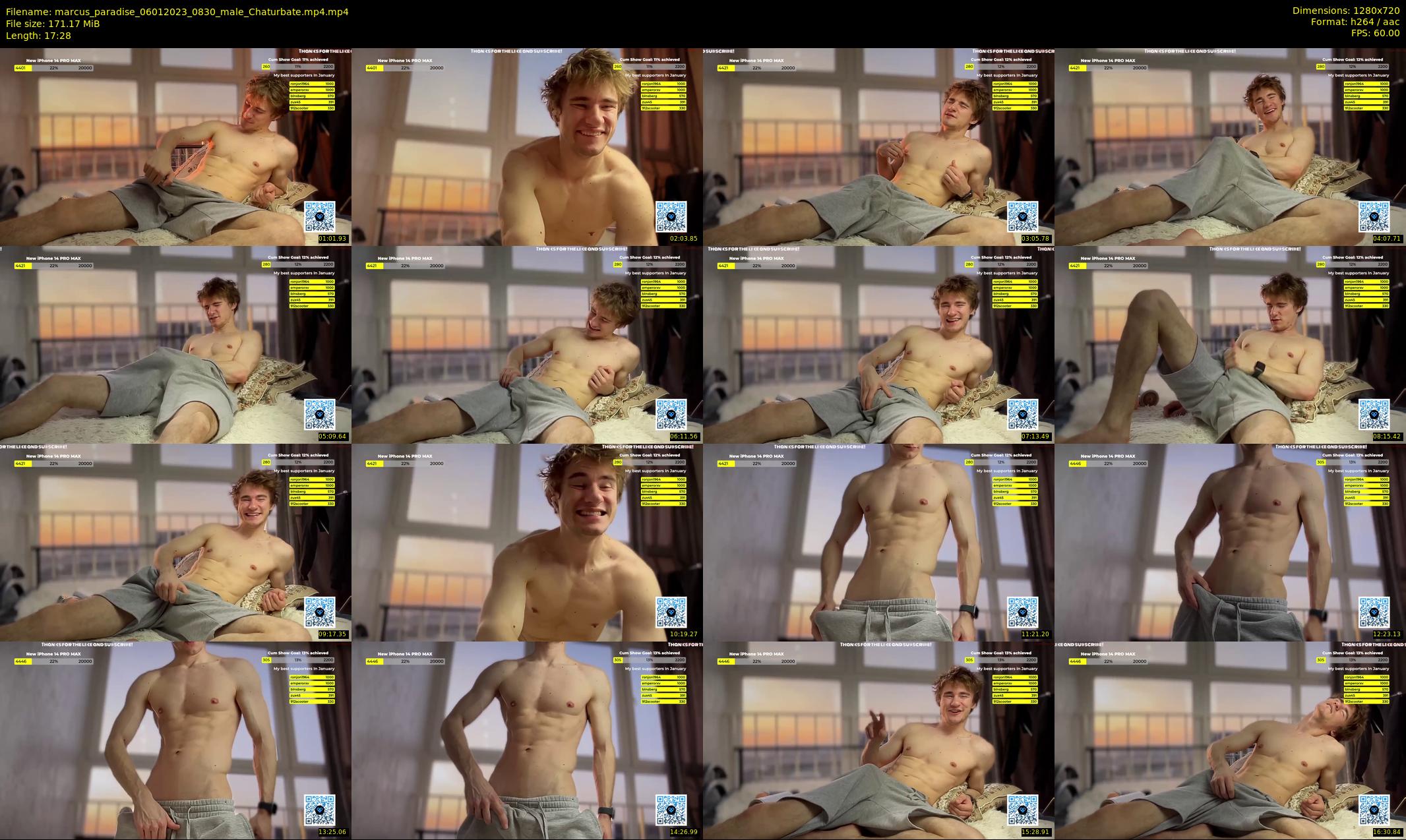 marcus_paradise — 18 minute Chaturbate male cam show recording, 720p, Jan 6, 2023