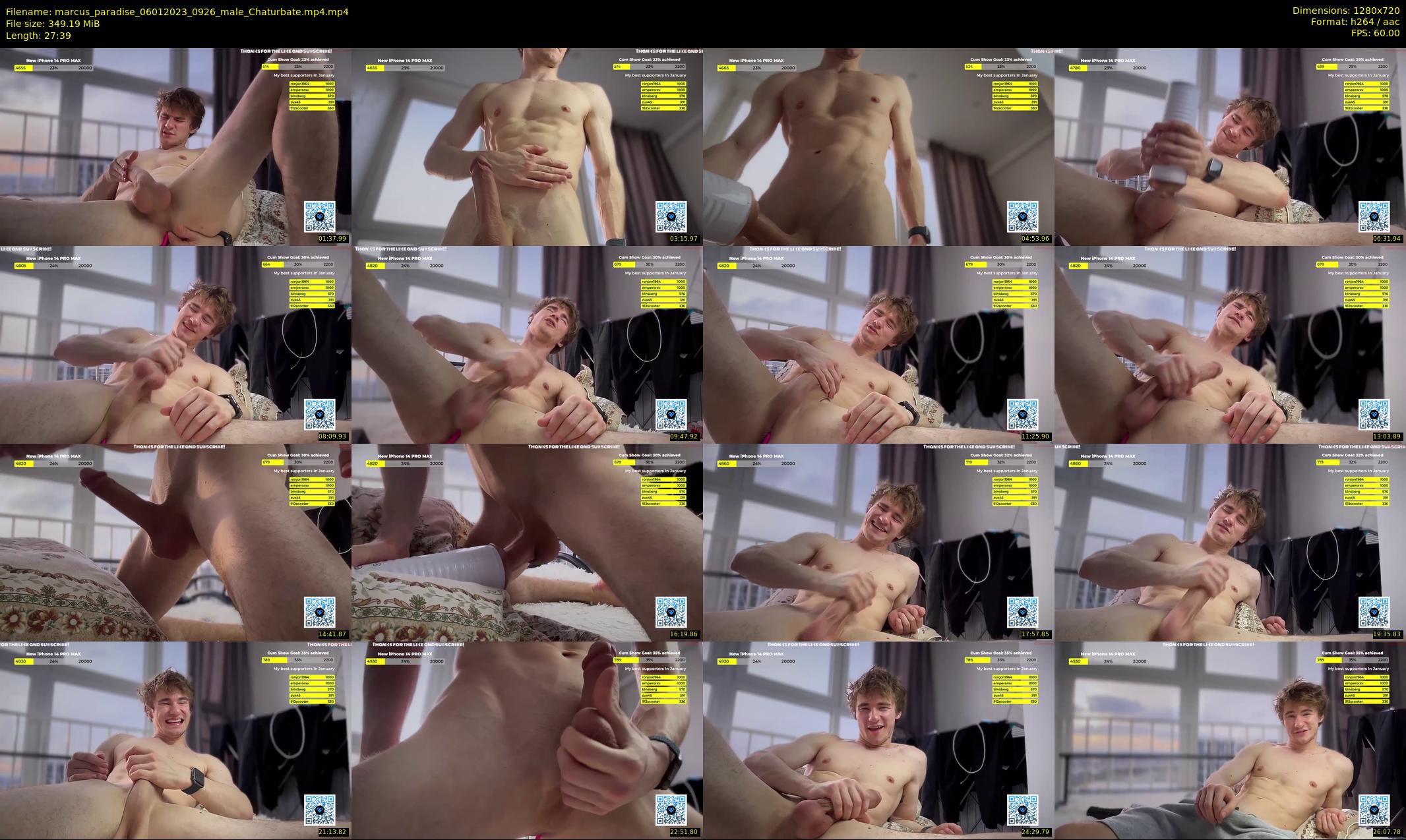 marcus_paradise — 28 minute Chaturbate male cam show recording, 720p, Jan 6, 2023