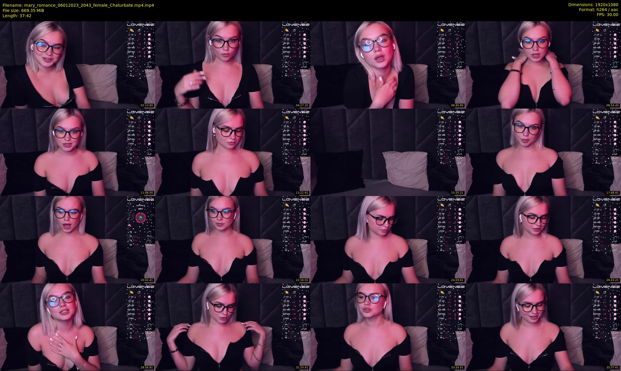 mary_romance — 38 minute Chaturbate female cam show recording, 1080p, Jan 6, 2023