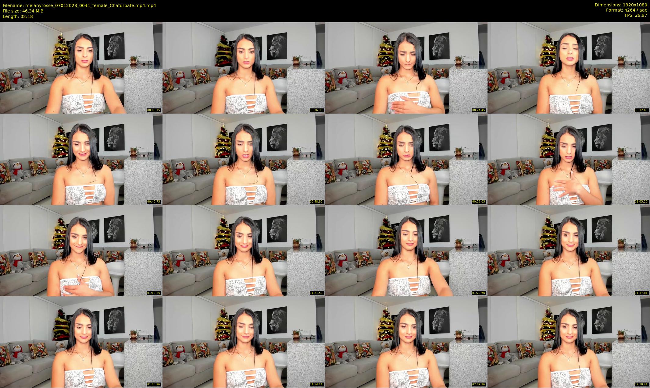 melanyrosse — 3 minute Chaturbate female cam show recording, 1080p, Jan 7, 2023