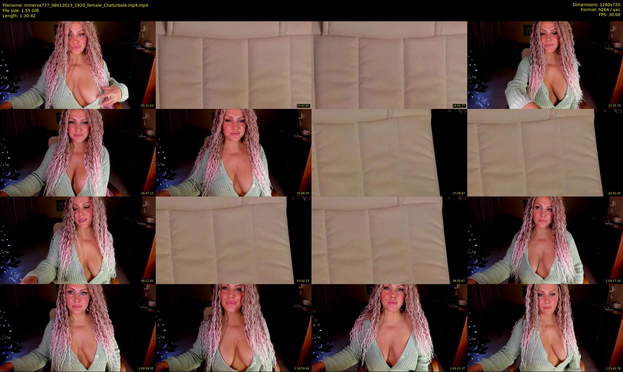 minerva777 — 91 minute Chaturbate female cam show recording, 720p, Jan 6, 2023