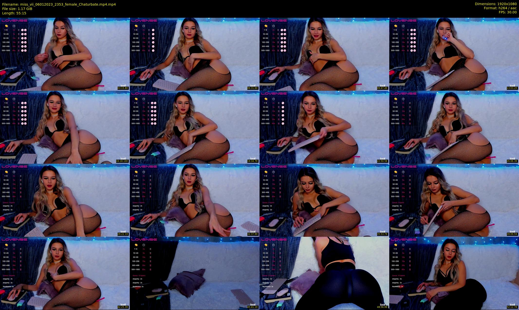 miss_vii — 56 minute Chaturbate female cam show recording, 1080p, Jan 6, 2023