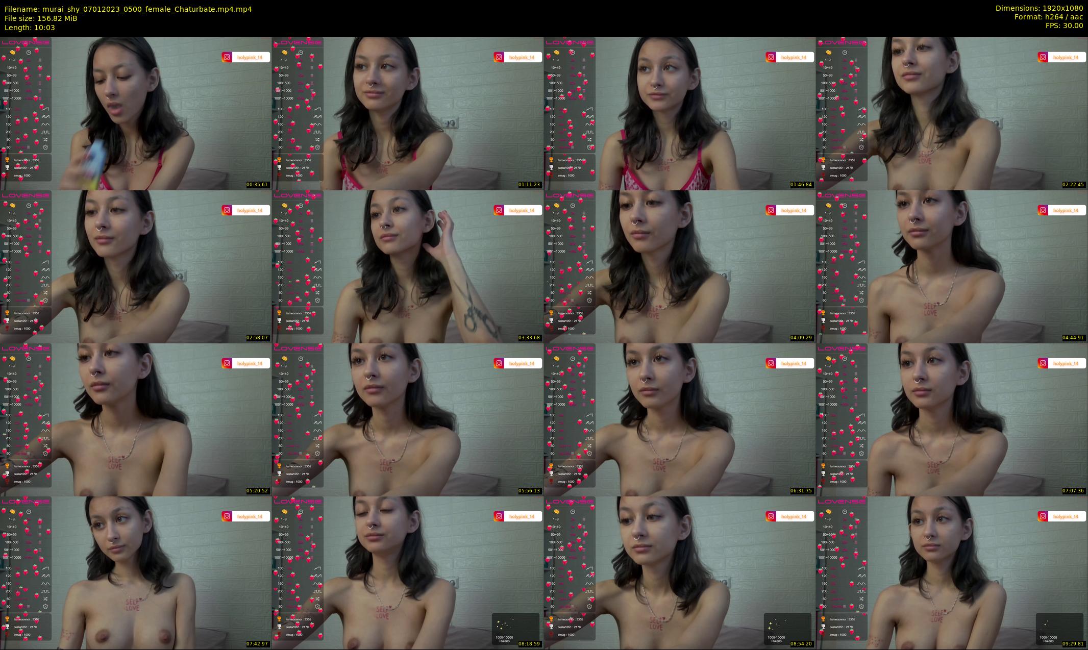 murai_shy — 11 minute Chaturbate female cam show recording, 1080p, Jan 7, 2023
