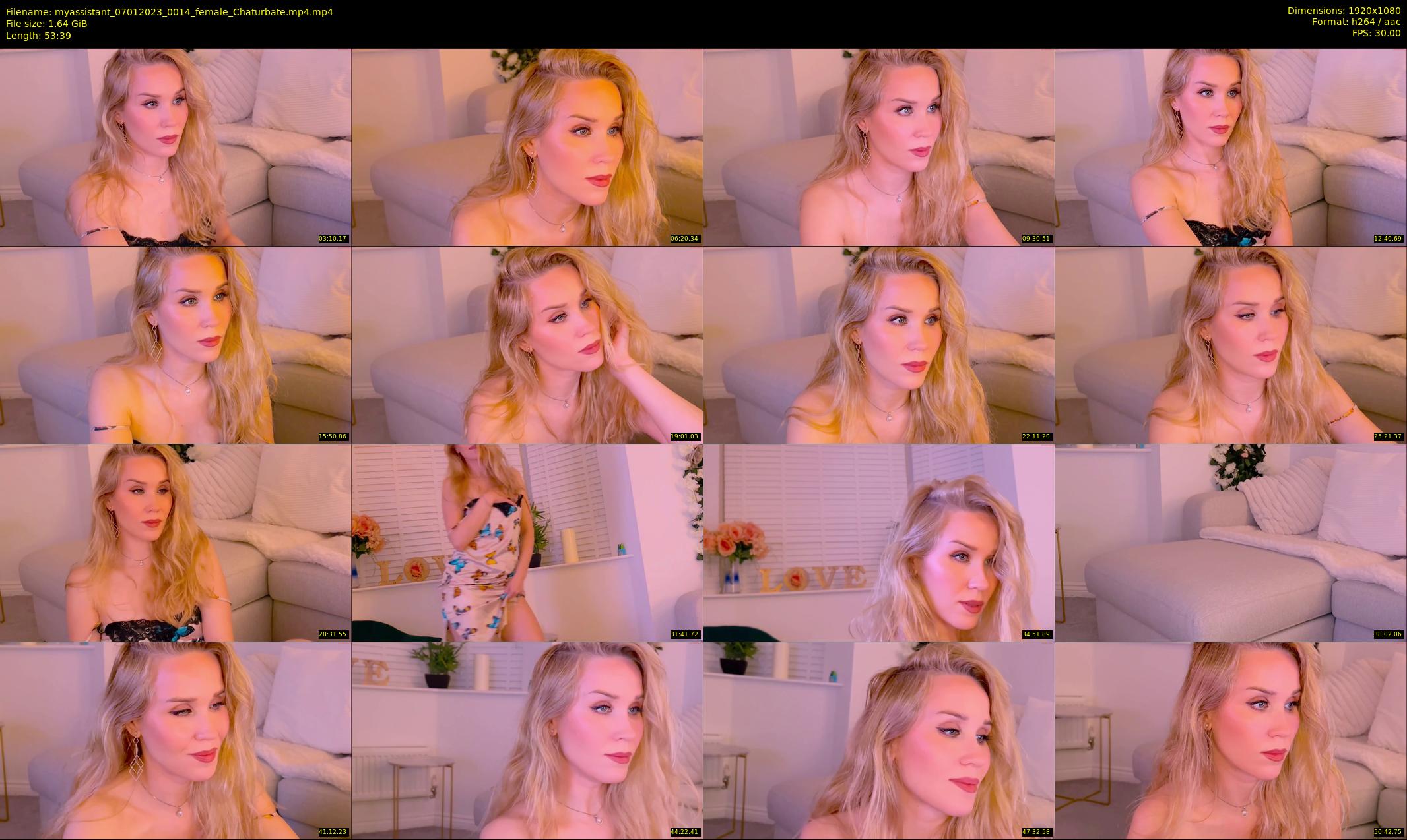myassistant — 54 minute Chaturbate female cam show recording, 1080p, Jan 7, 2023