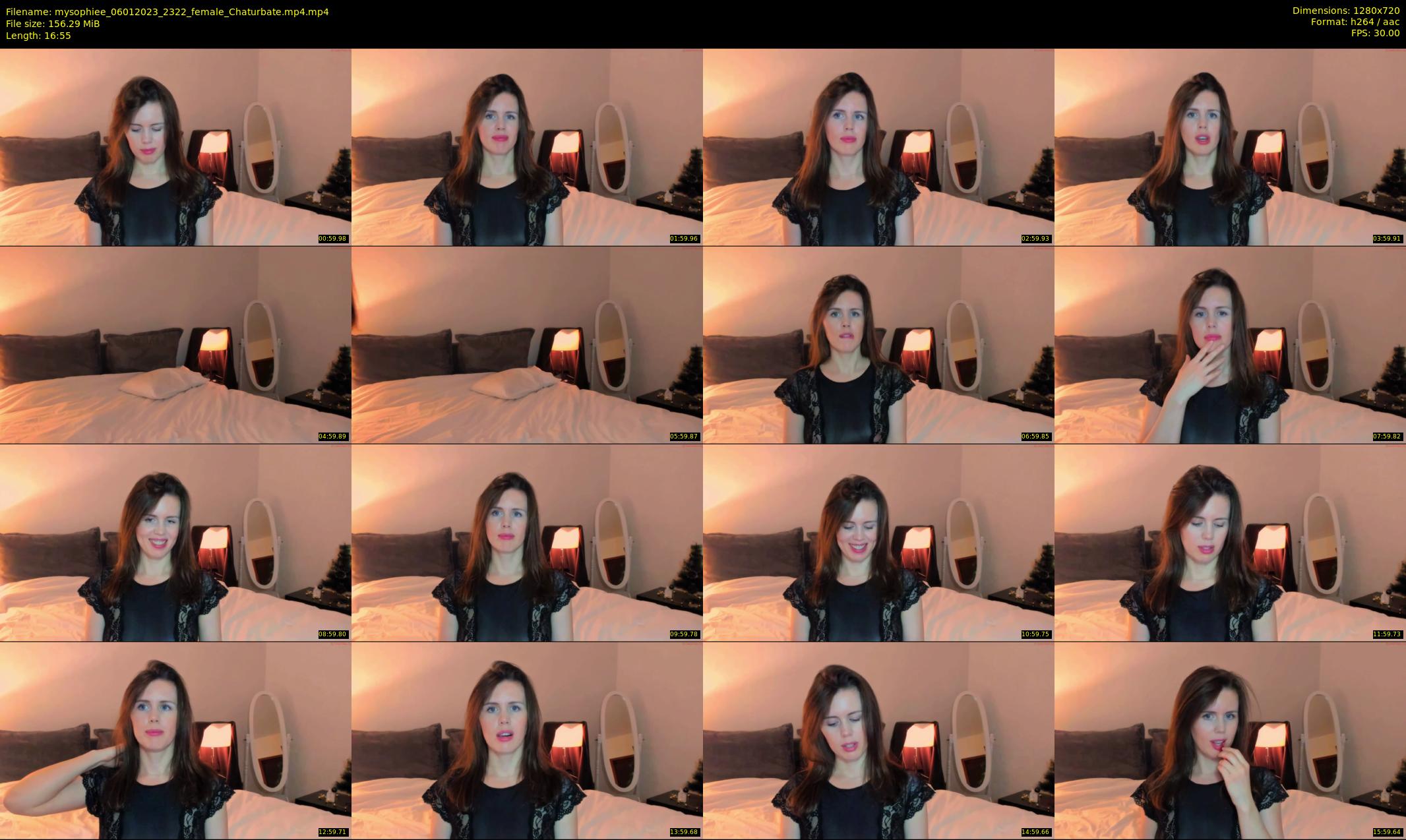 mysophiee — 17 minute Chaturbate female cam show recording, 720p, Jan 6, 2023