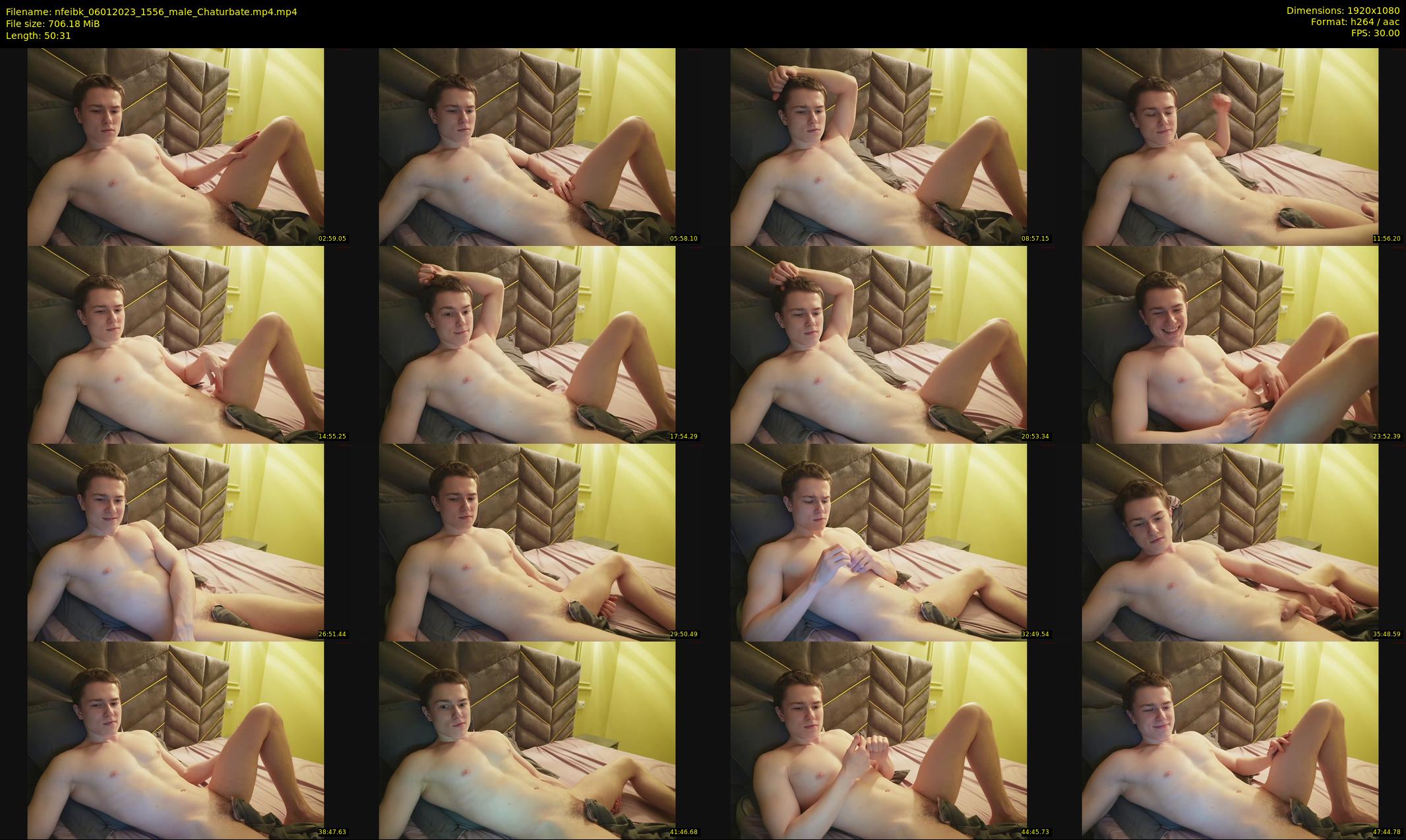 nfeibk — 51 minute Chaturbate male cam show recording, 1080p, Jan 6, 2023